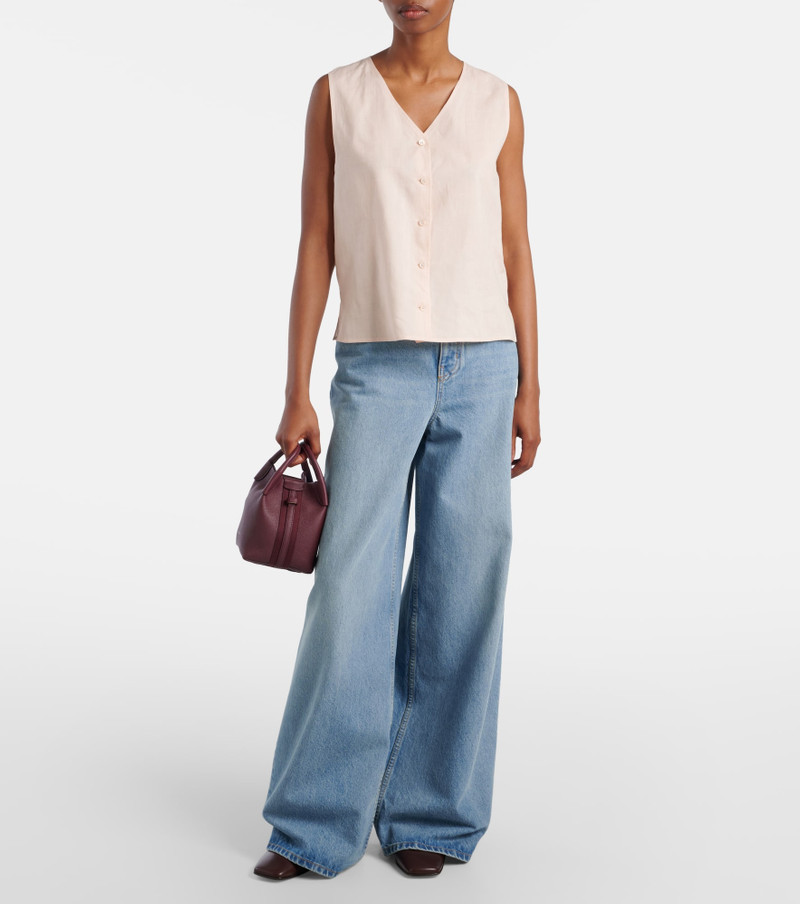 Loro Piana Milly ramie vest outlook