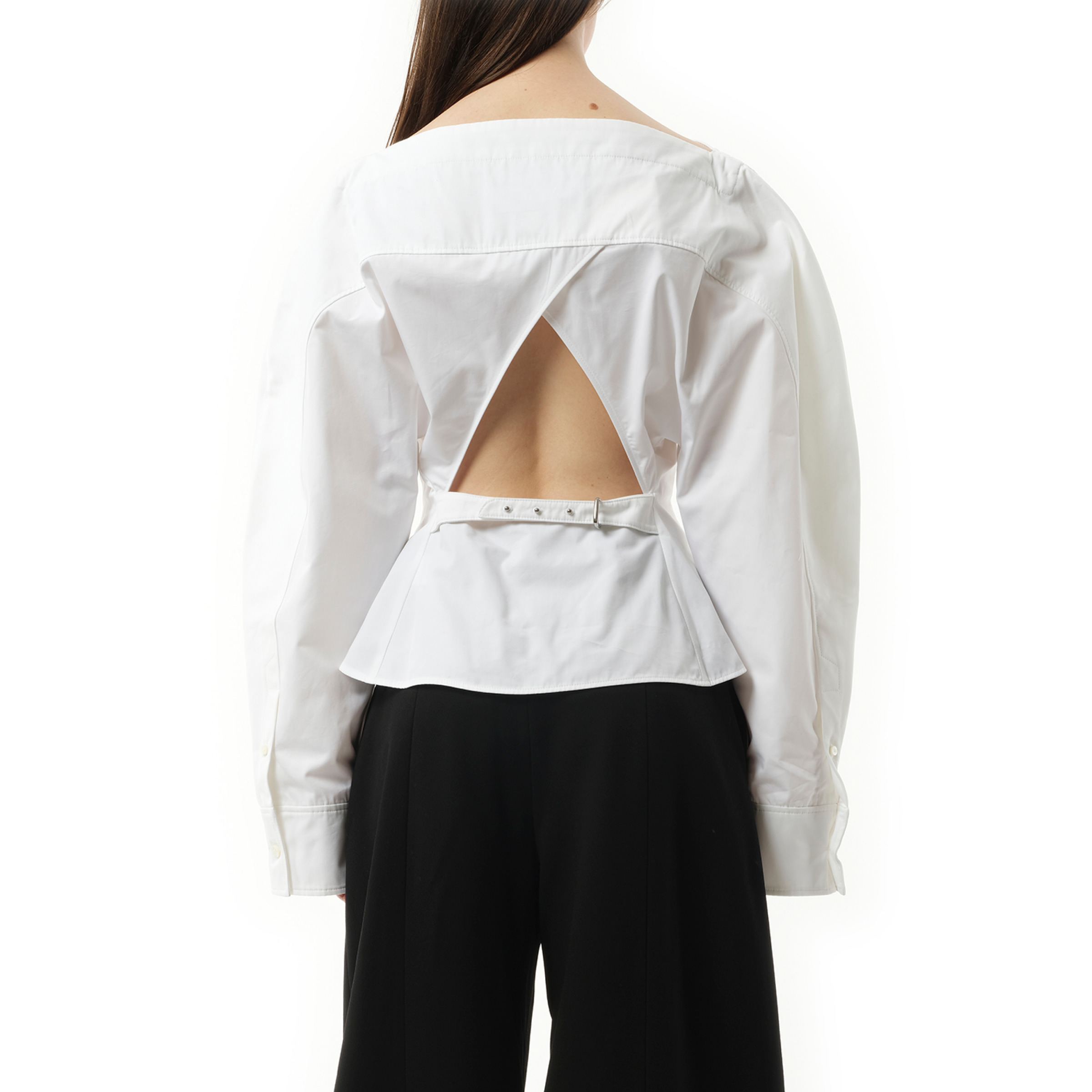 La Chemise Barco in White - 6