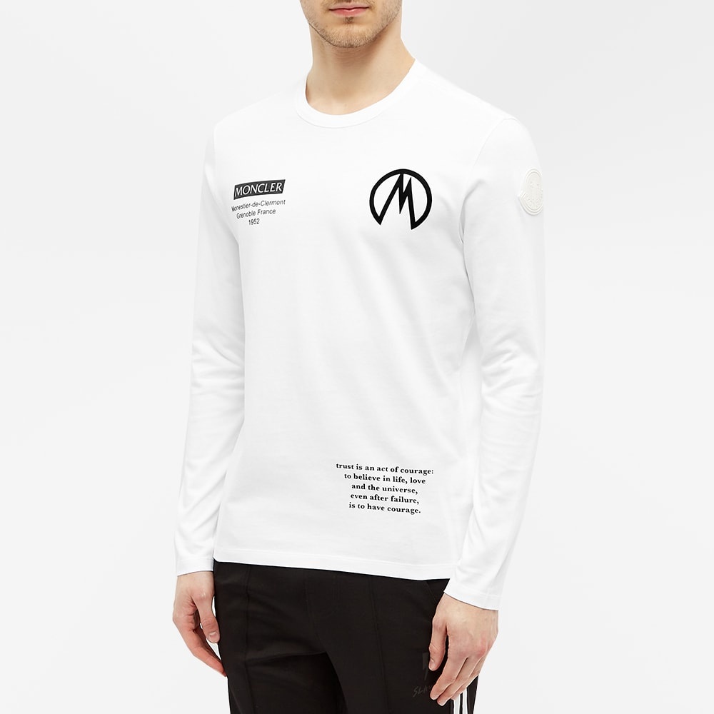 Moncler Multi Logo Long Sleeve Tee - 3