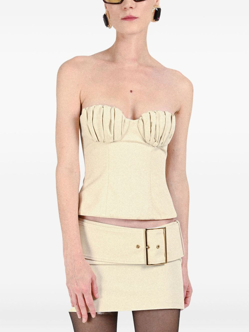 ruched-bustier top 5