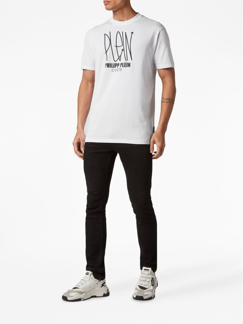 PHILIPP PLEIN logo-print cotton T-shirt outlook
