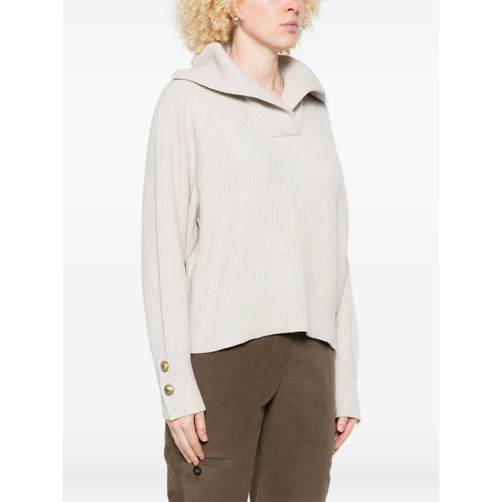 Brunello Cucinelli Neutrals Knitwear - Jumpers Women - 3