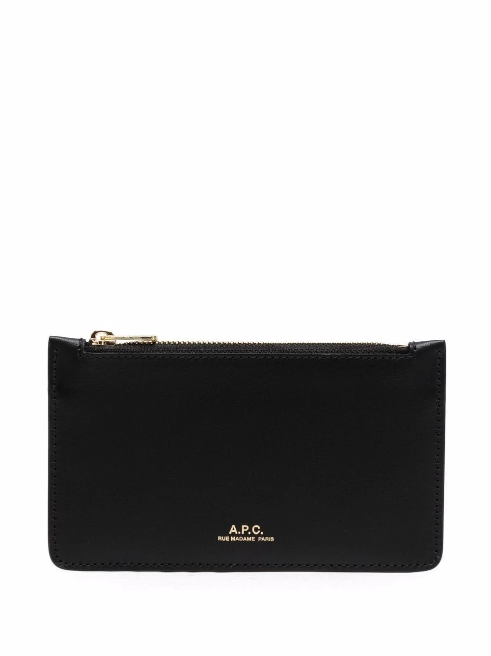 logo zipped wallet - 1