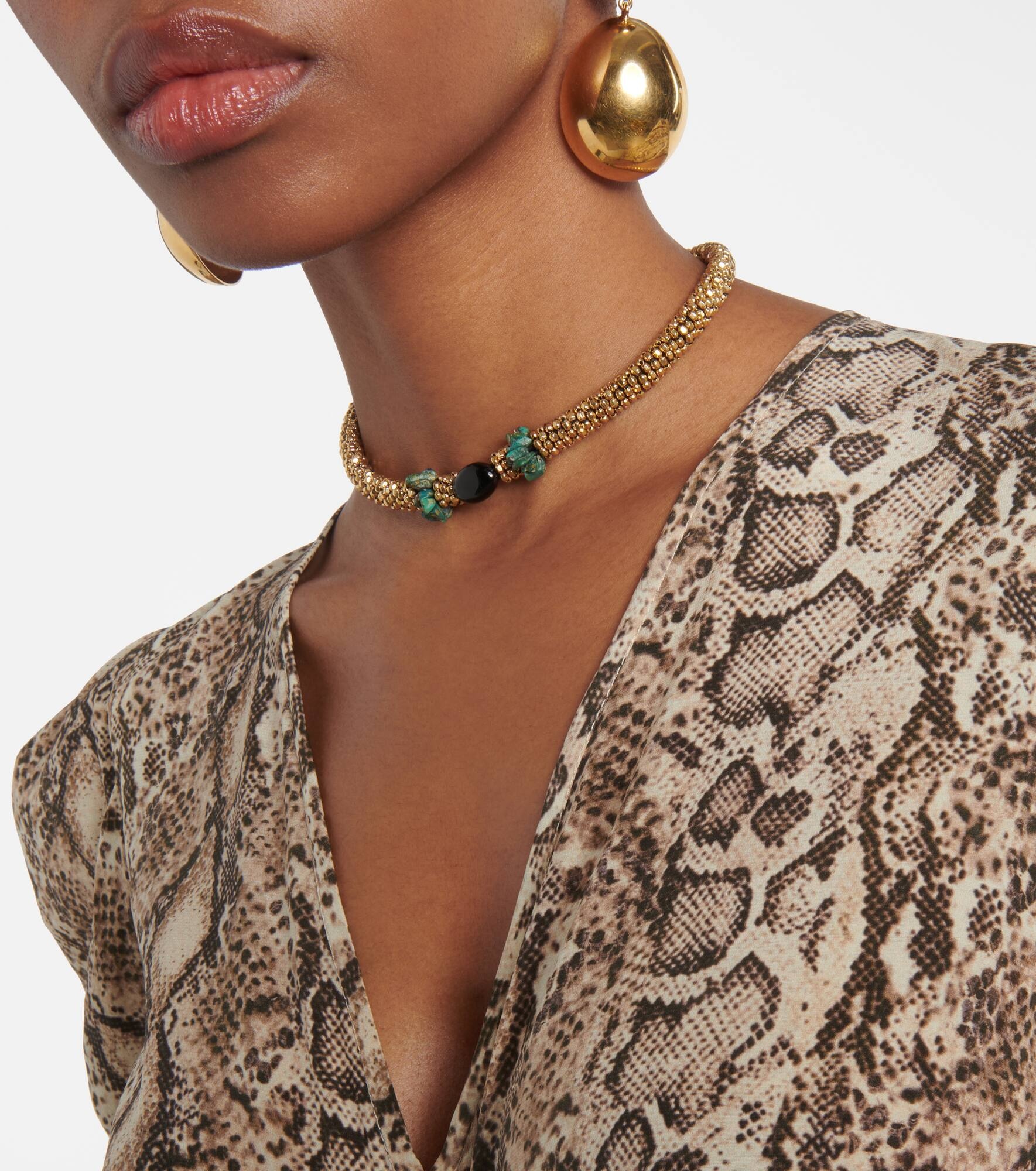 Embellished choker - 3