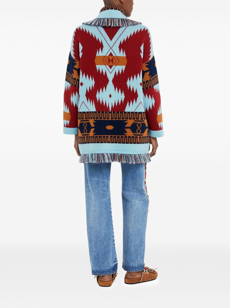 Alanui Icon Jacquard cardigan outlook