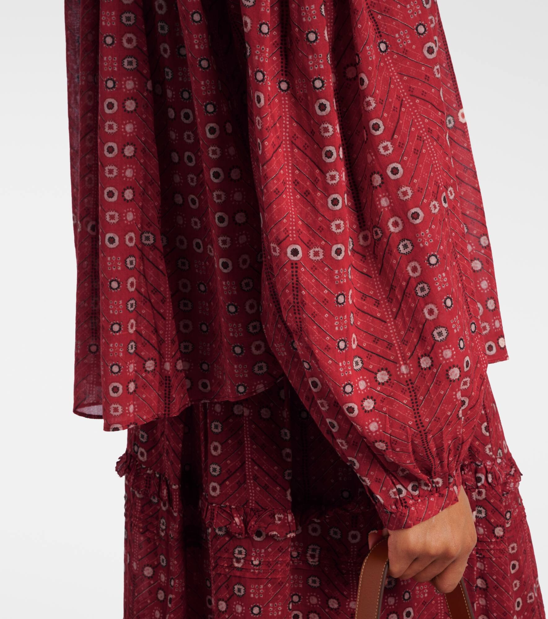 Salika printed cotton blouse - 5