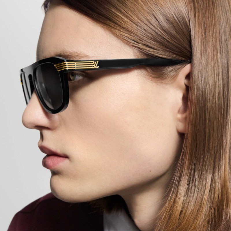 LV Slide Round Square Sunglasses 5