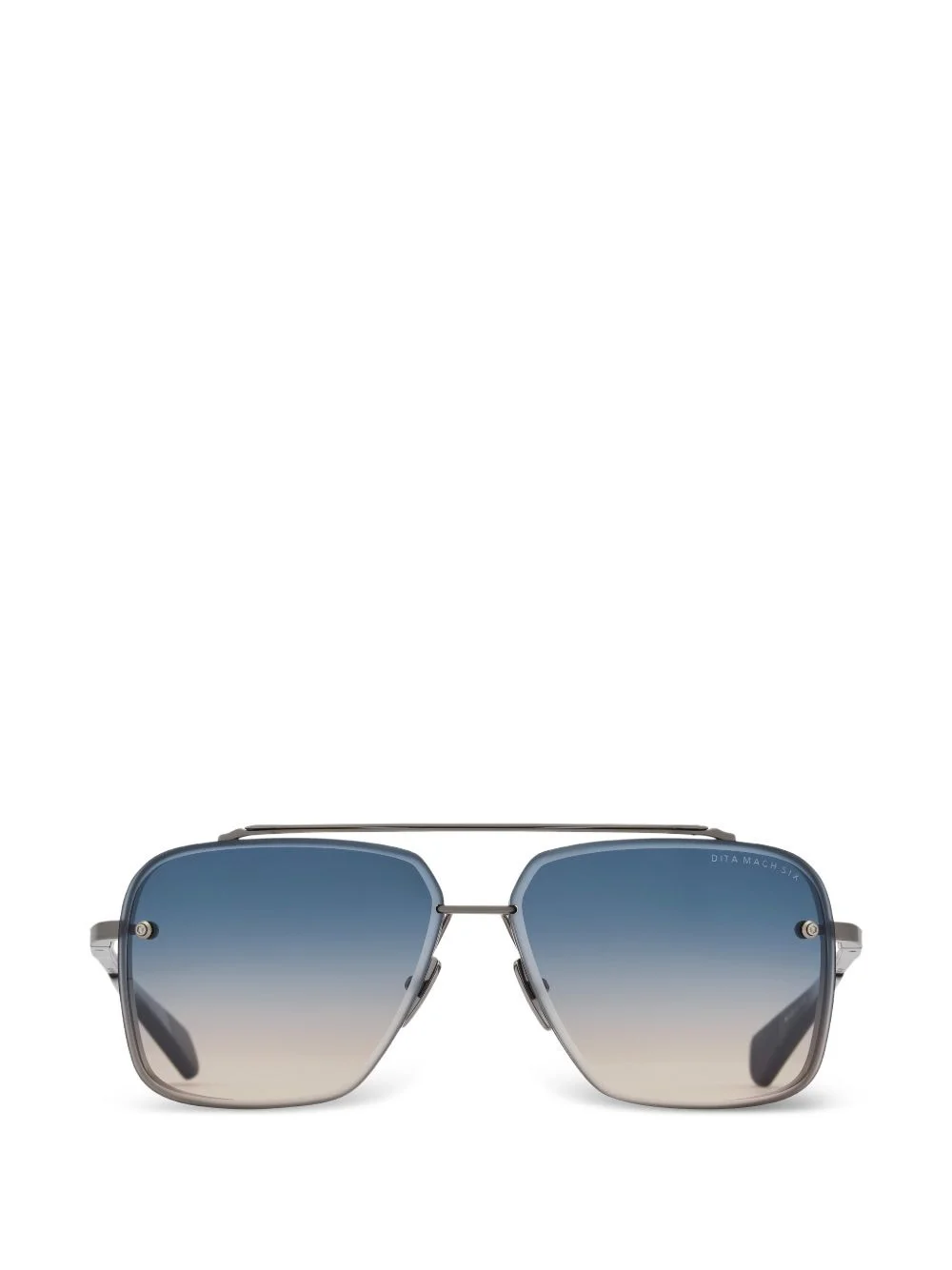 gradient browline sunglasses - 1