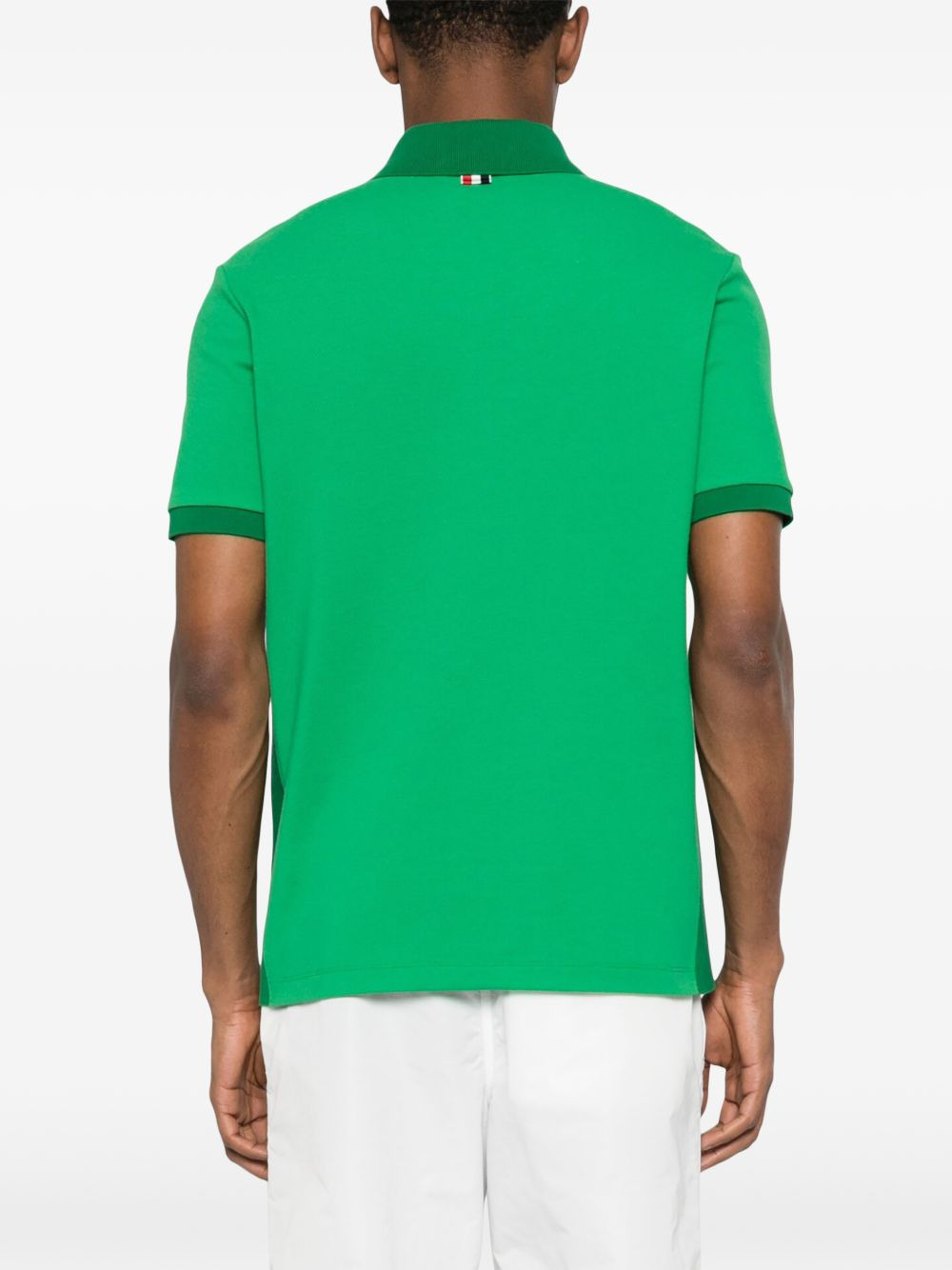 4-Bar cotton polo shirt - 4