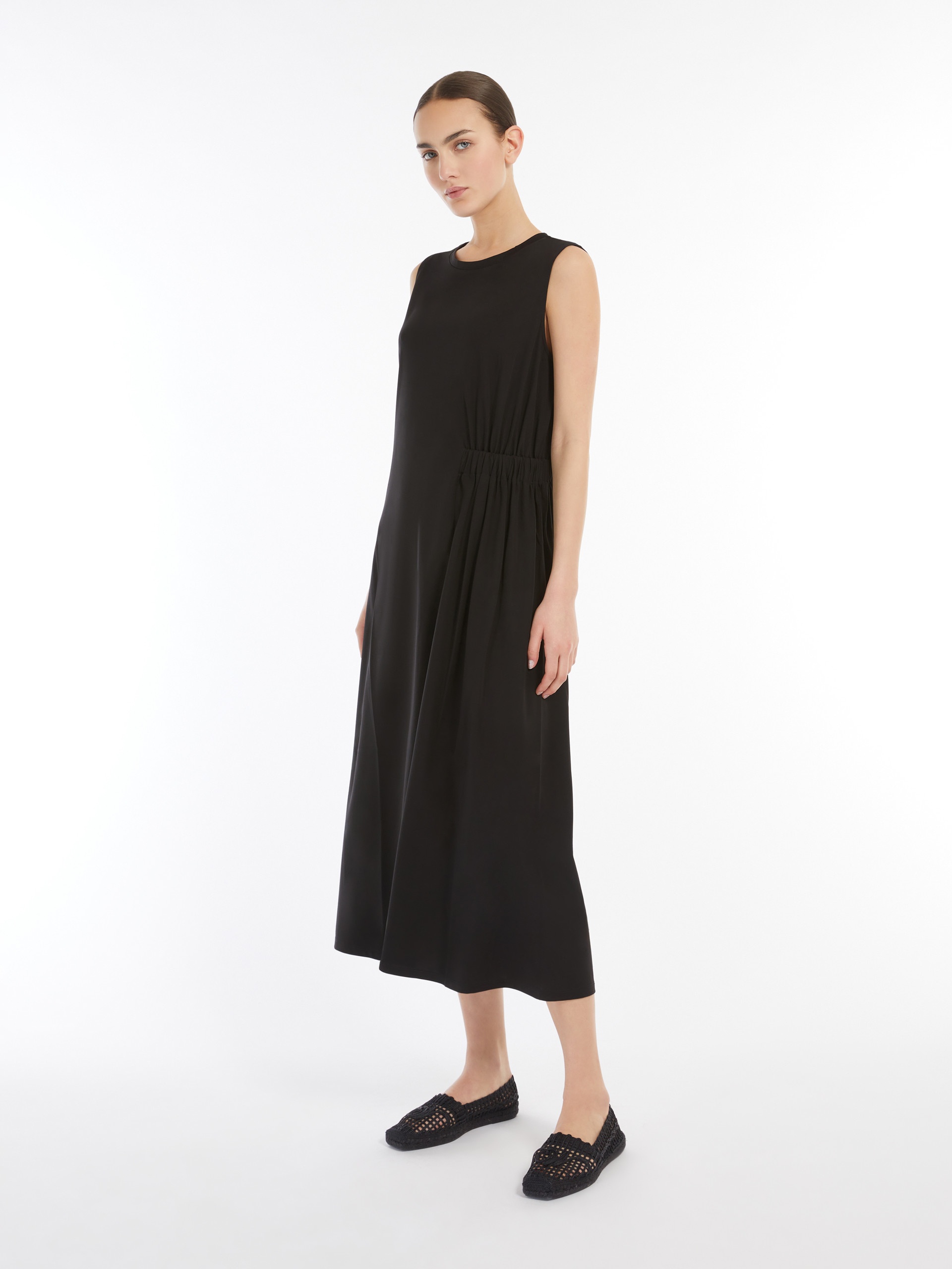 TENEBRE Flowing jersey dress - 2