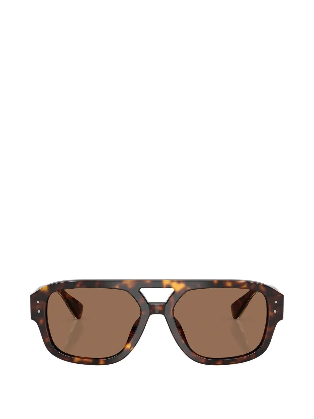 geometric-frame sunglasses - 1