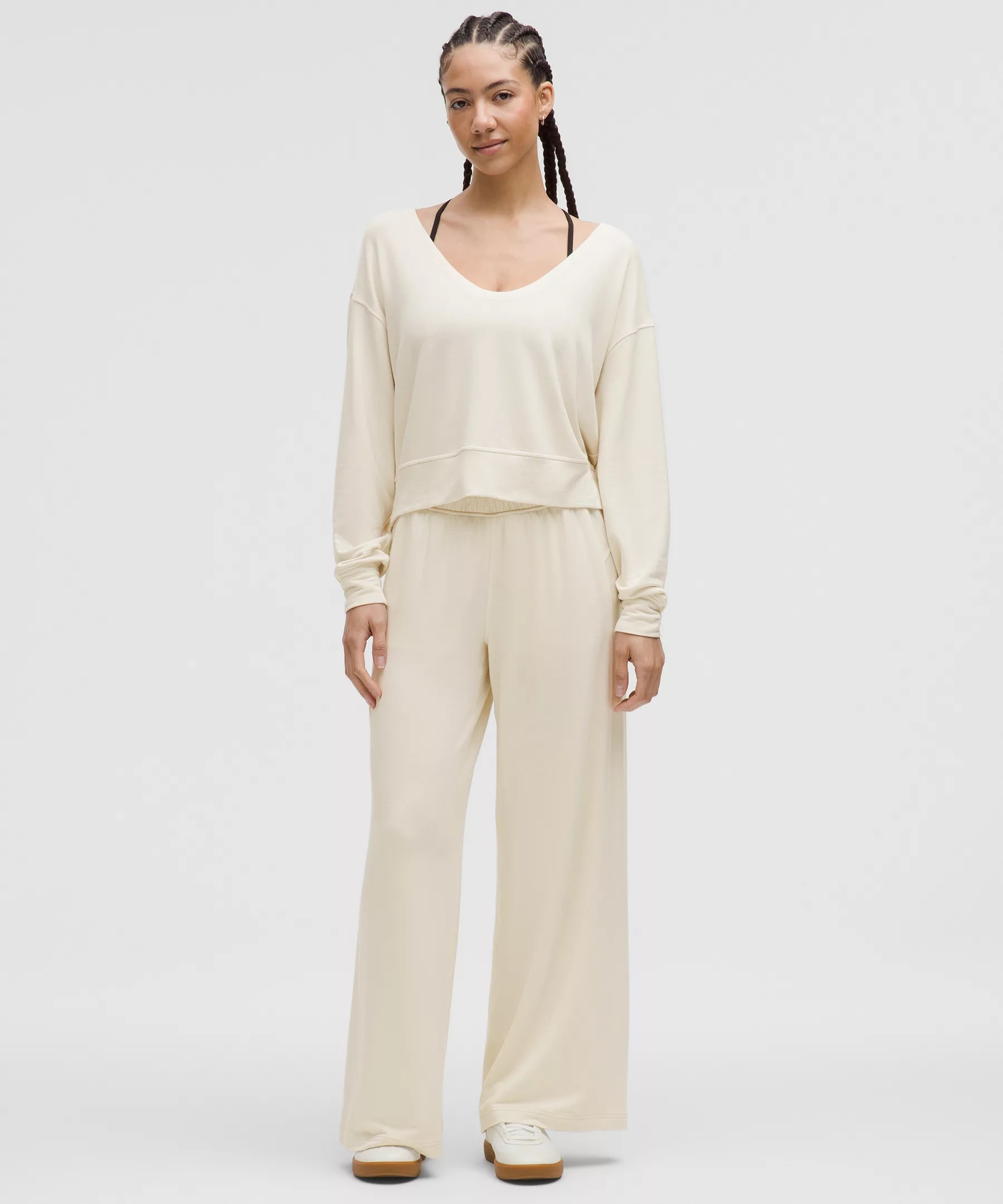 BeCalm Scoop-Neck Pullover - 2