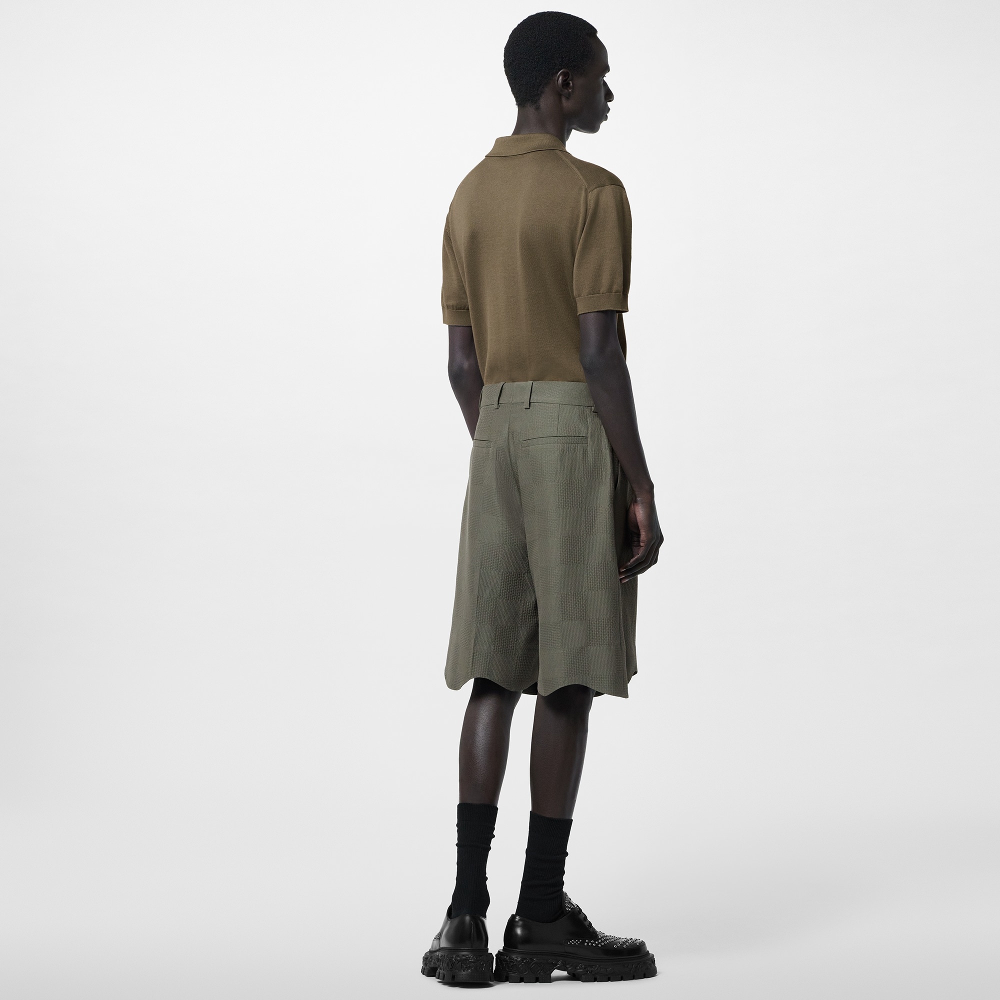 Cashmere And Cotton Blend Short-Sleeved Polo - 3