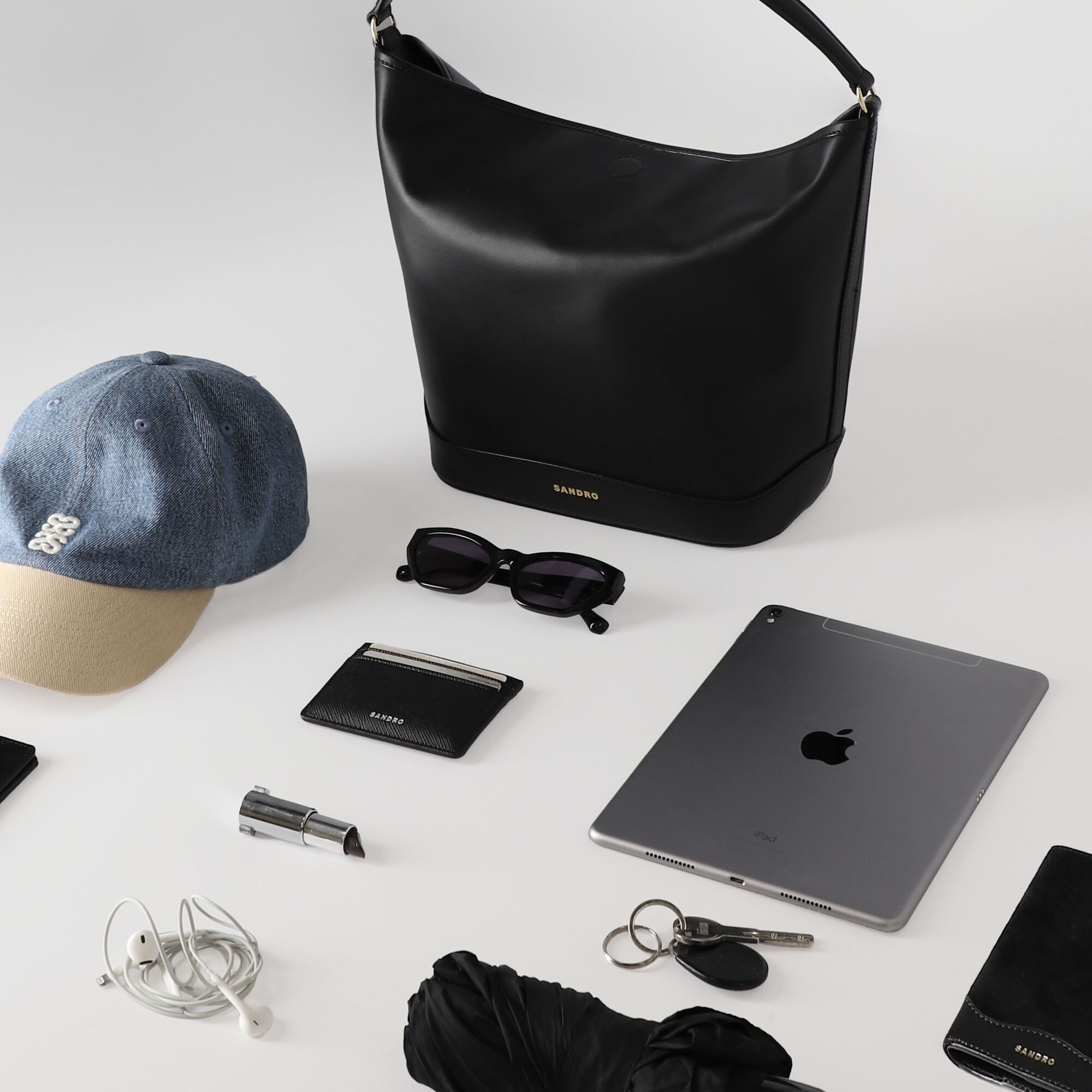 TANGOSO LEATHER BUCKET BAG - 9
