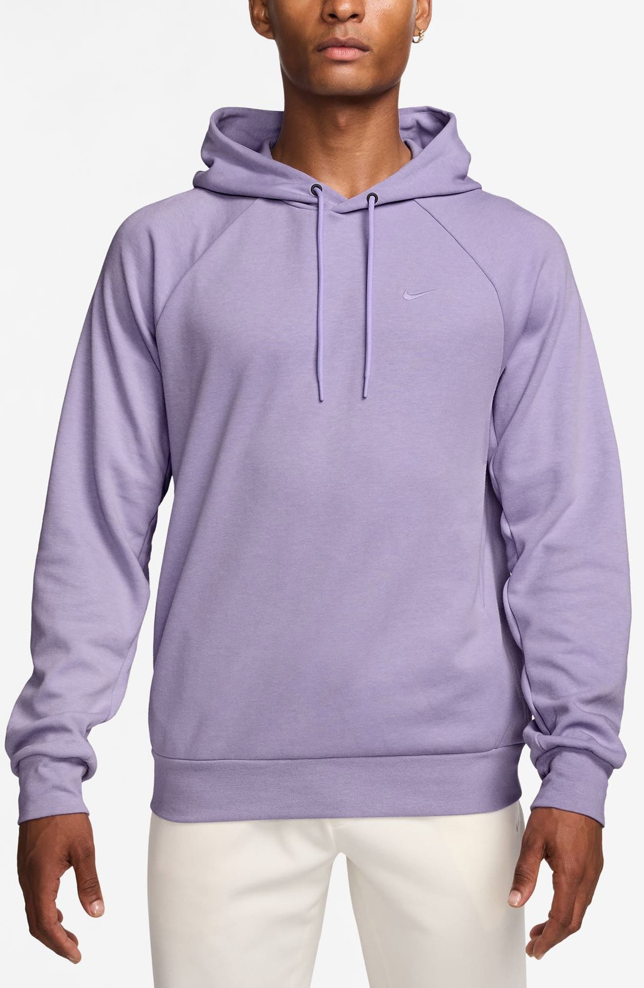 Nike Primary Dri-FIT Hoodie in Hydrangeas/Heather at Nordstrom - 1
