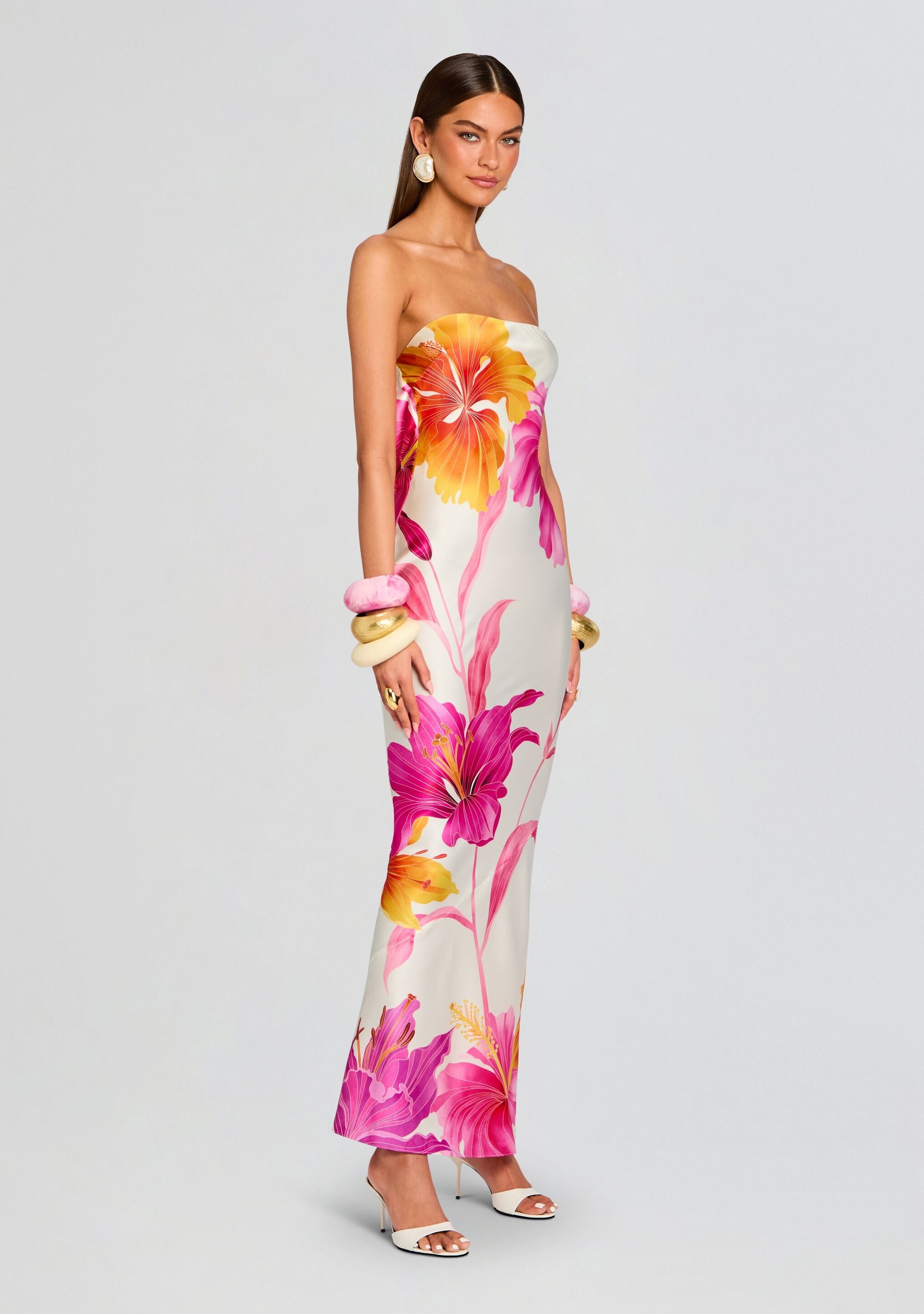 KEATON SILK DRESS - 5