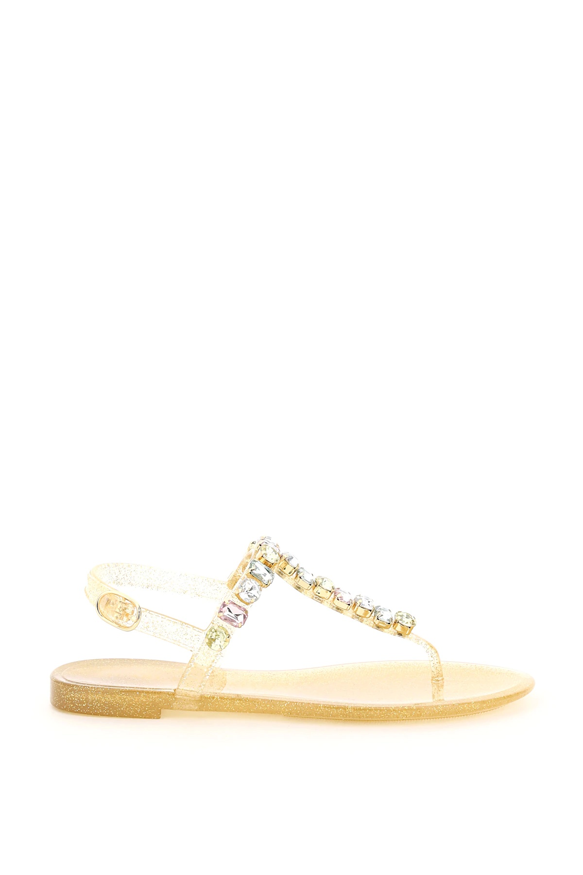 JAIDE JEM JELLY FLAT SANDALS - 1