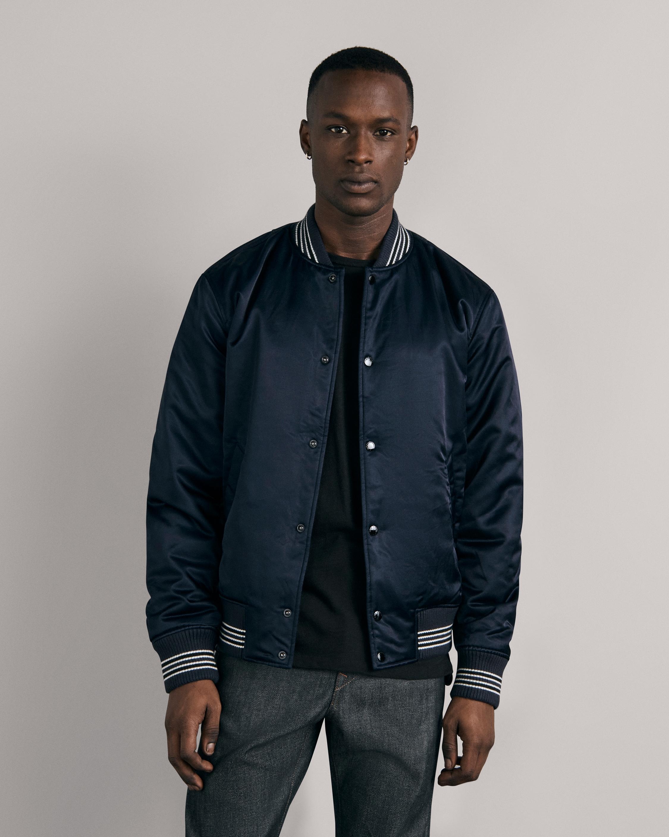 Dugout Satin Jacket
Relaxed Fit Jacket - 2