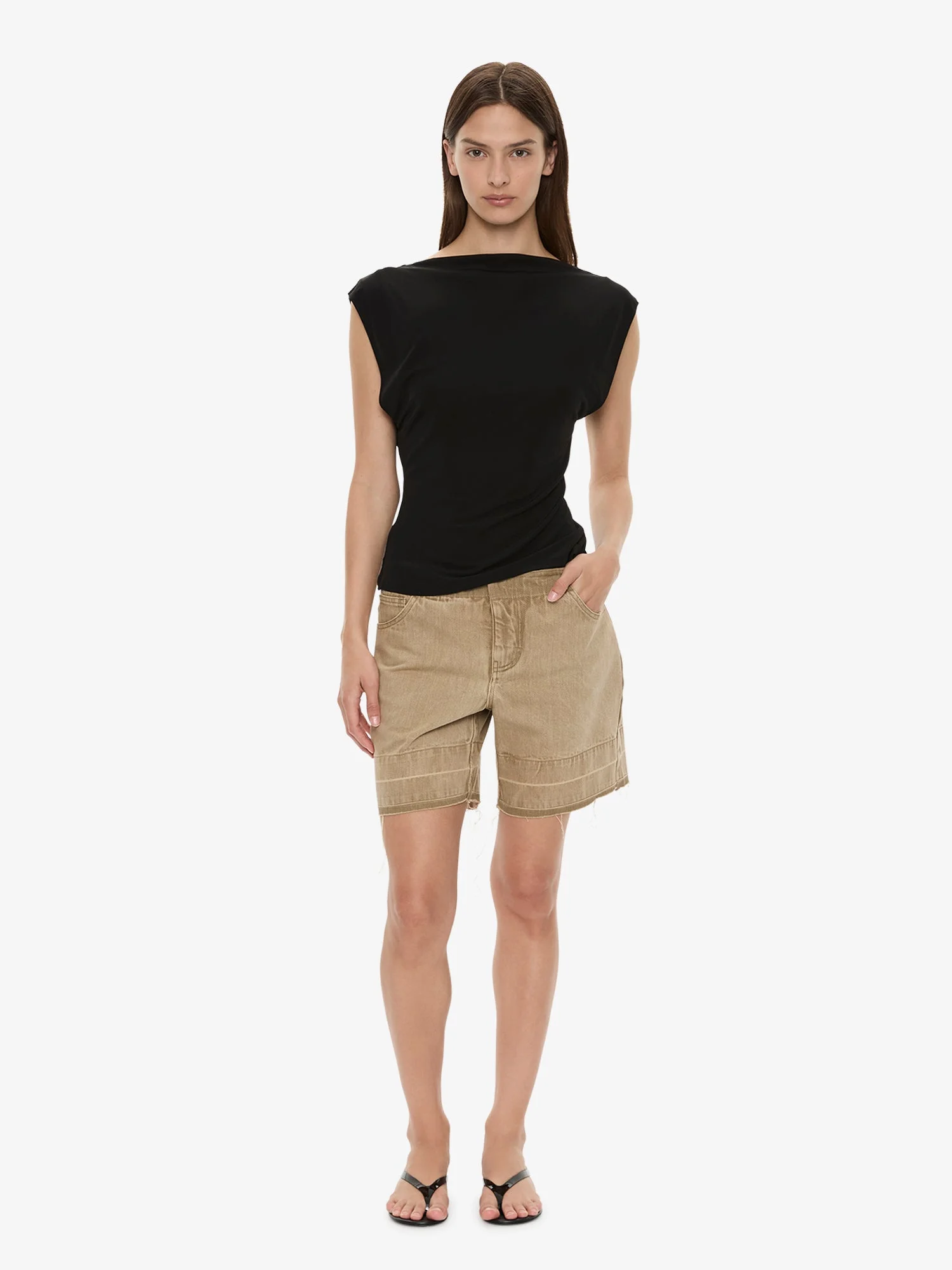 Deconstruct Denim Short - 1