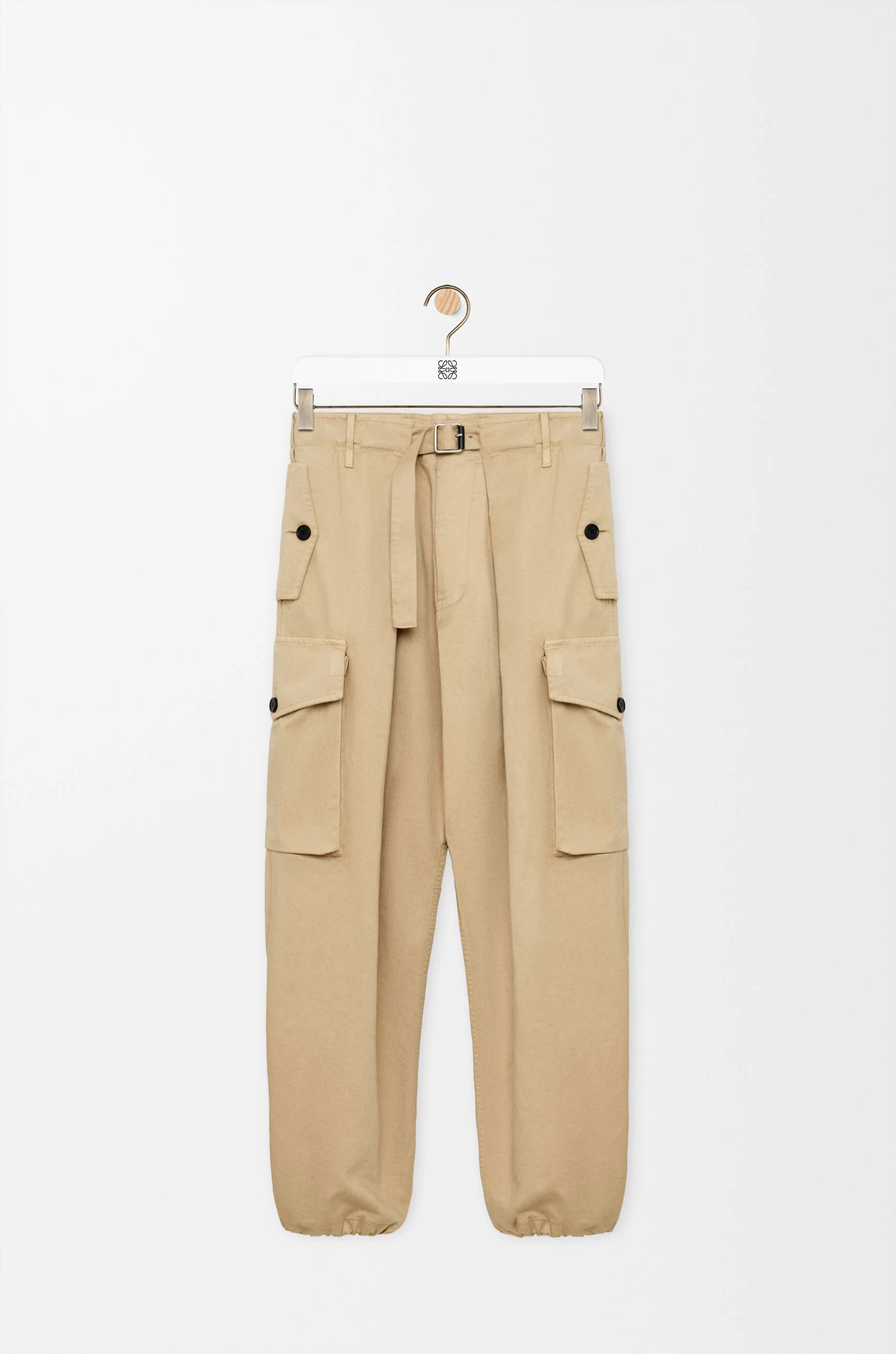 Cargo trousers in cotton - 1