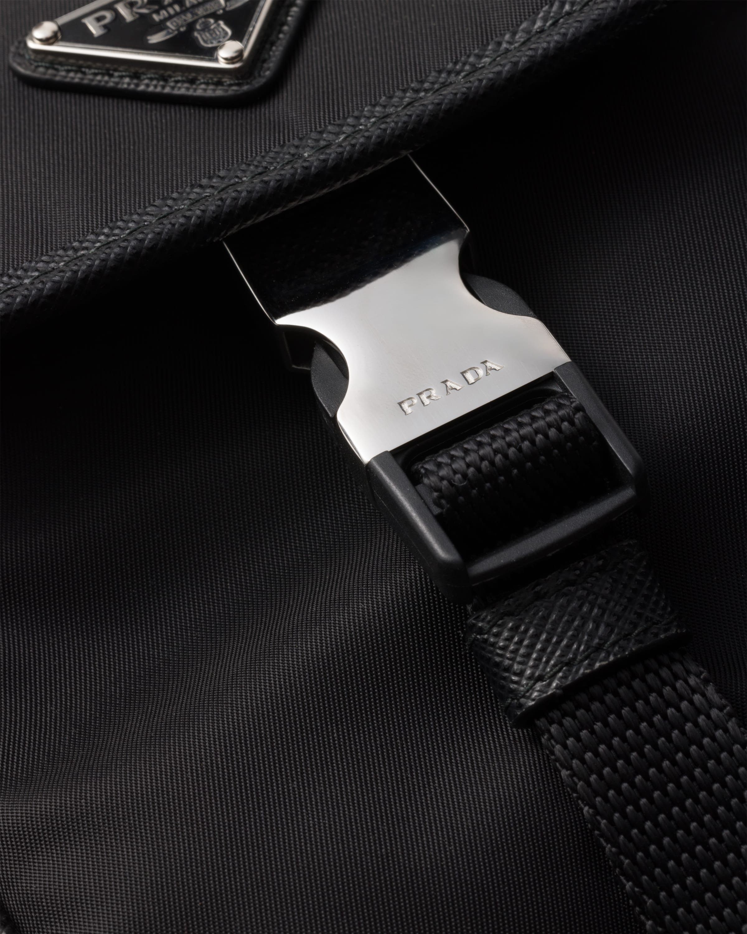 Re-Nylon and Saffiano leather smartphone case - 2