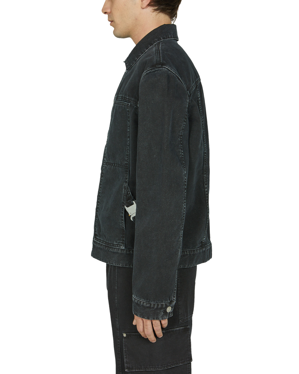 BUCKLE CANVAS JACKET - 4