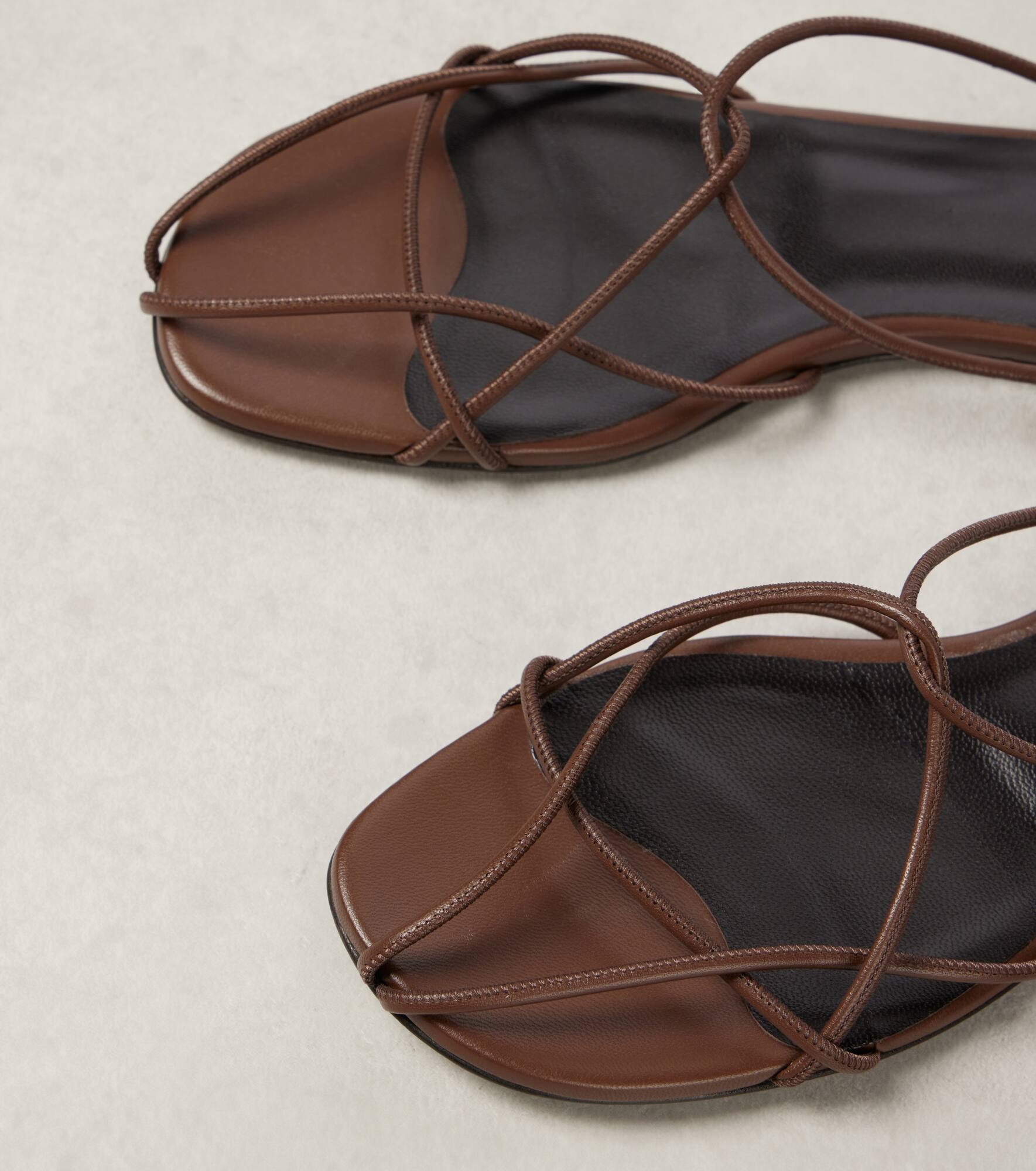 Loulou leather sandals - 5