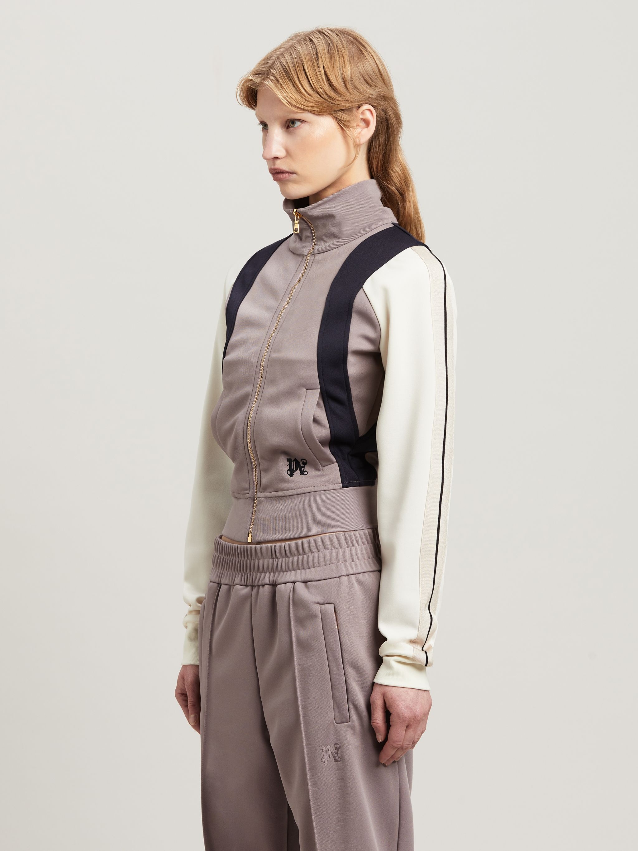 Monogram Colorblock Track Jacket - 4
