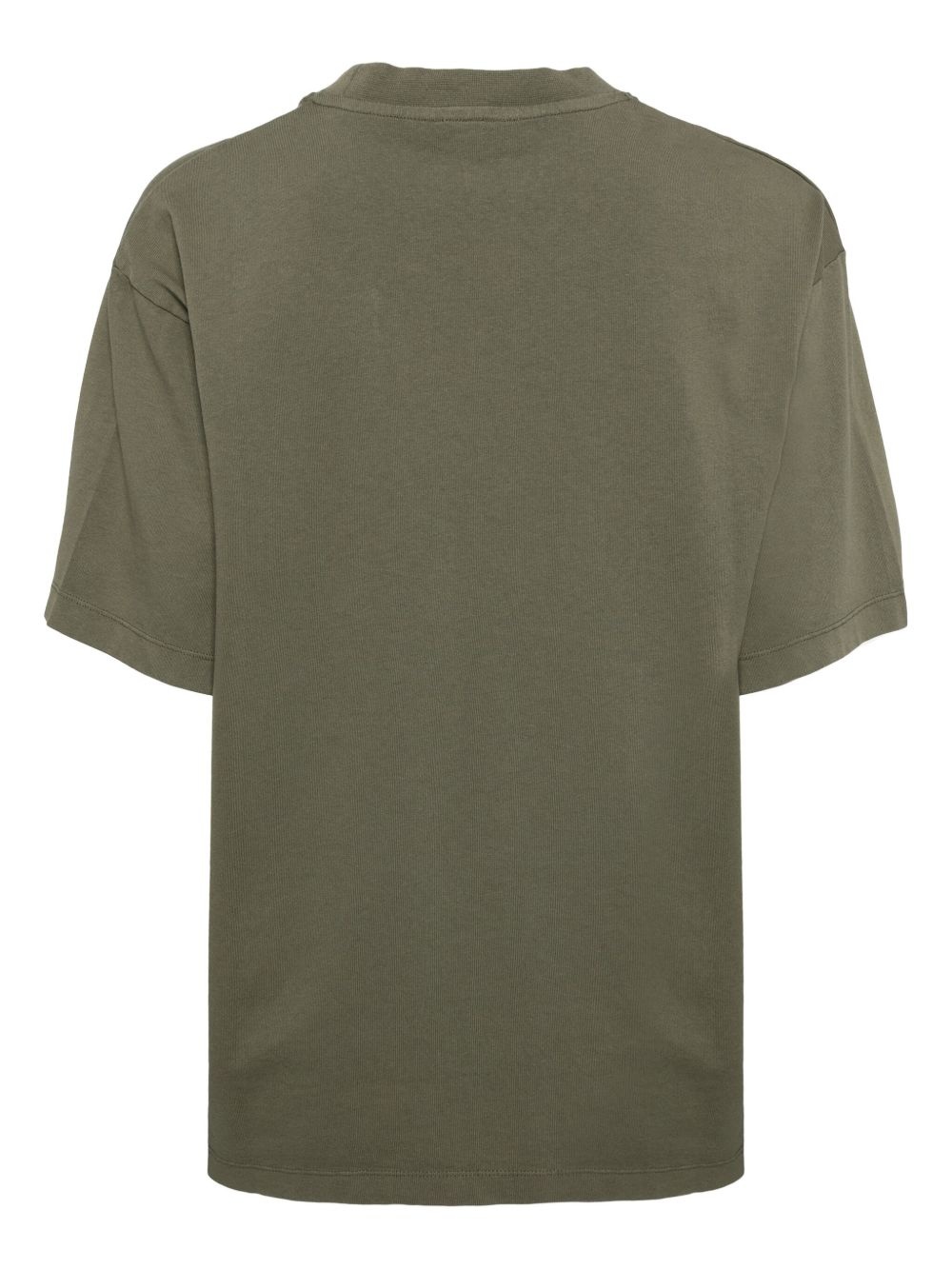 logo-print organic cotton T-shirt - 2