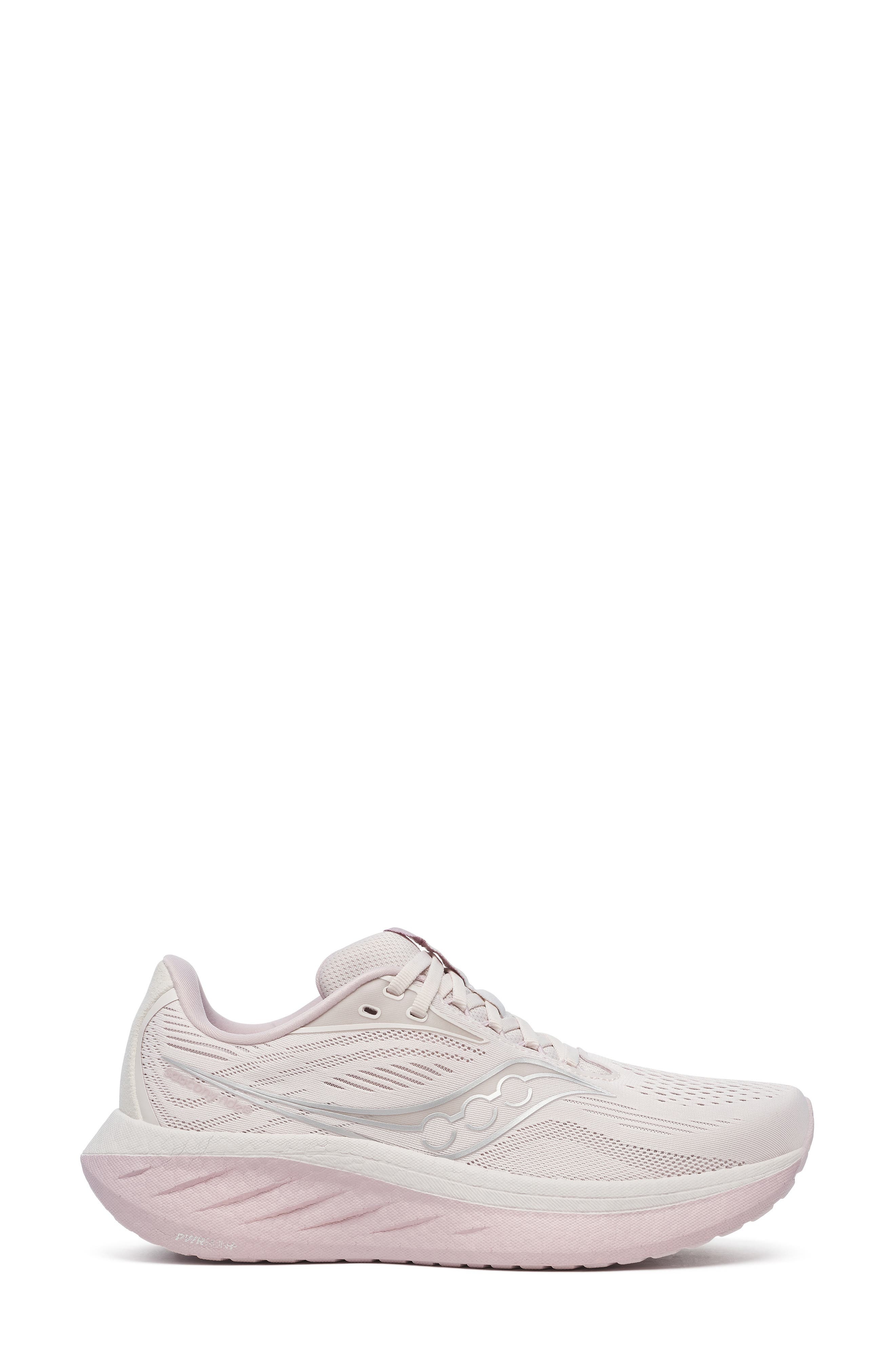 Saucony Ride 18 Running Shoe in Moon/Woodrose at Nordstrom - 2
