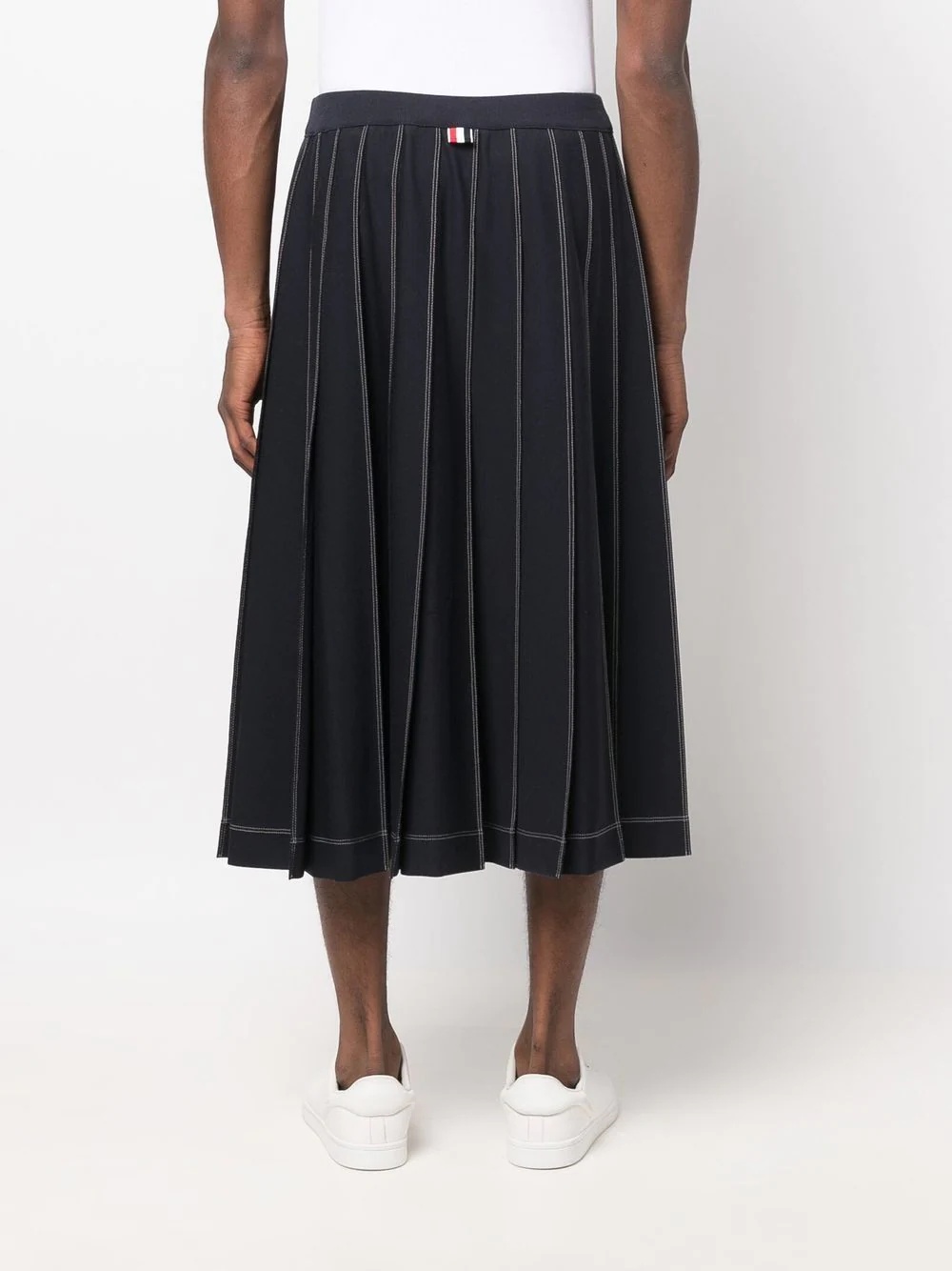 pleated midi skirt - 4