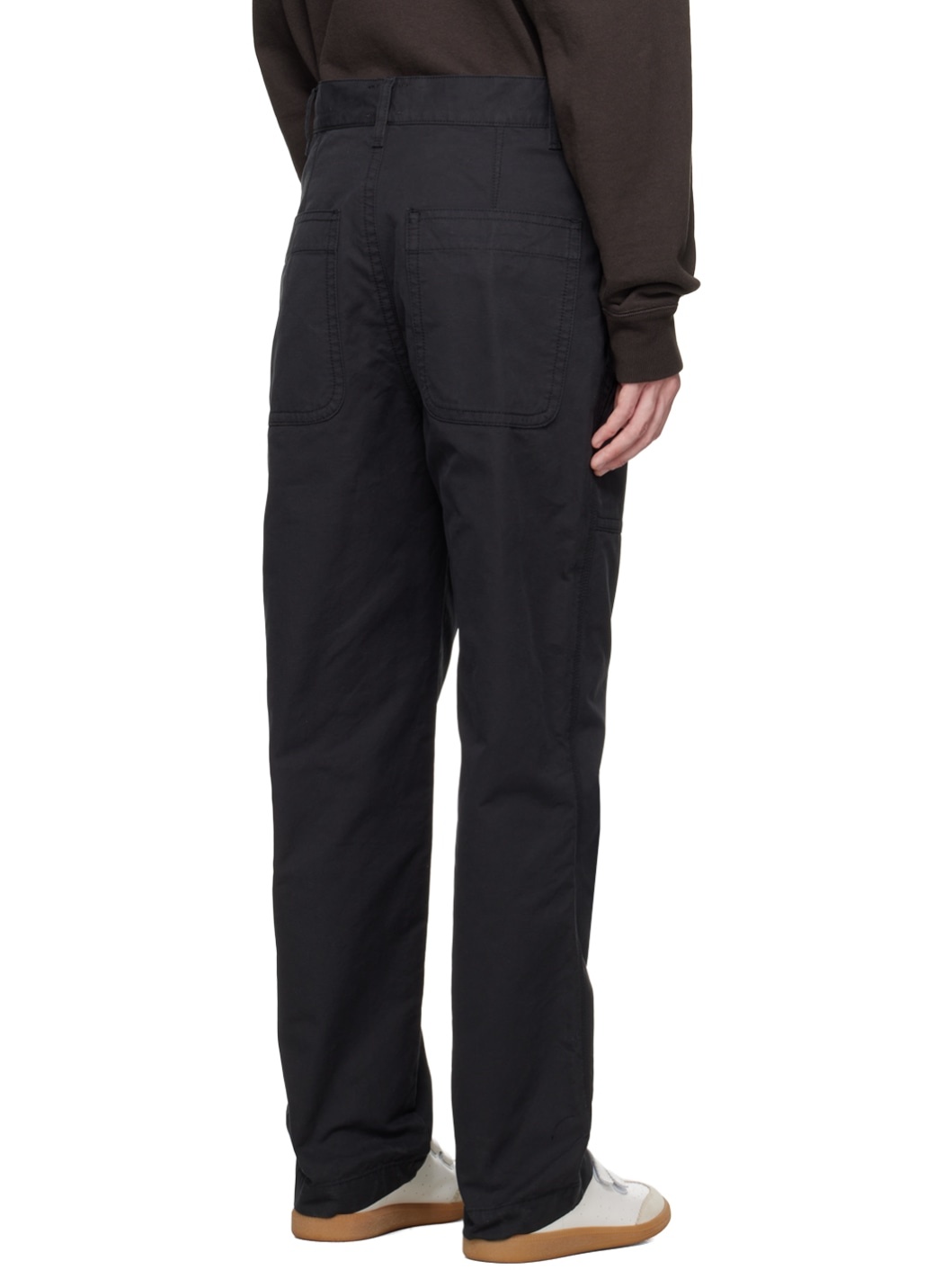 Black Leonel Trousers - 3