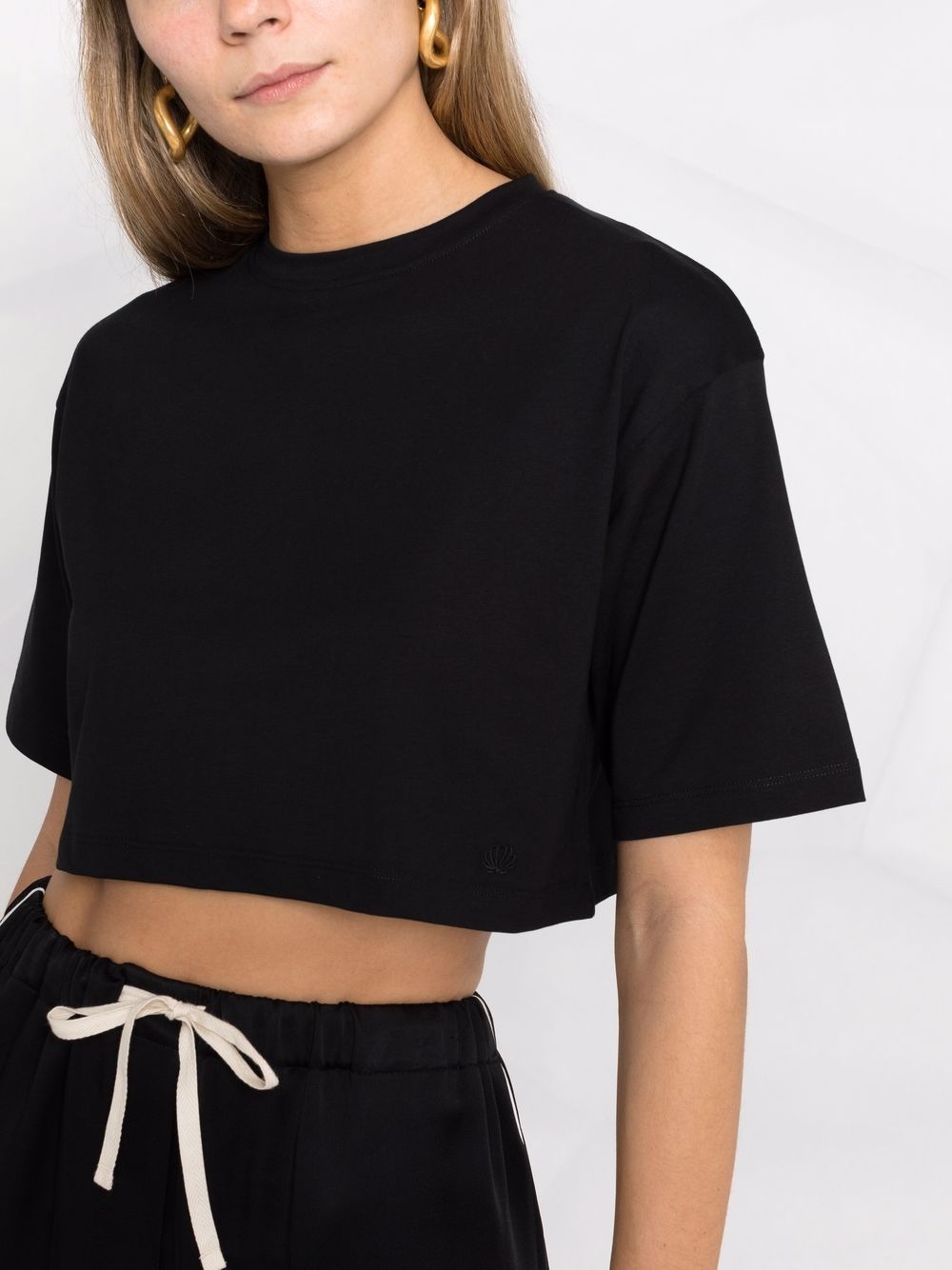 Gupo short-sleeve cropped T-shirt - 3