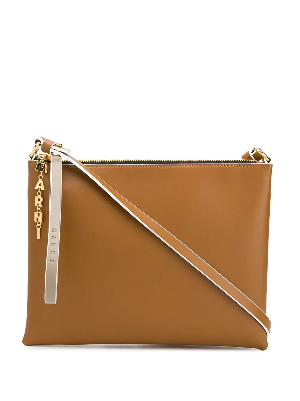 two-tone crossbody bag - 1