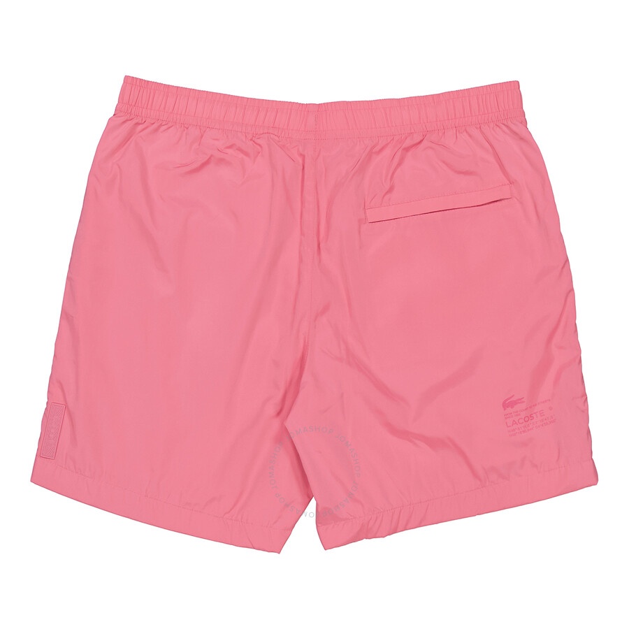 Lacoste Men's Reseda Pink Waterproof Relaxed-Fit Shorts - 2