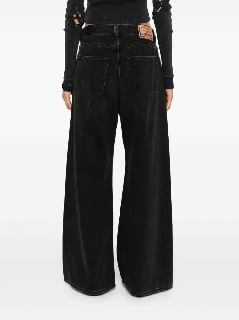 1996 D-Sire wide-leg jeans - 4