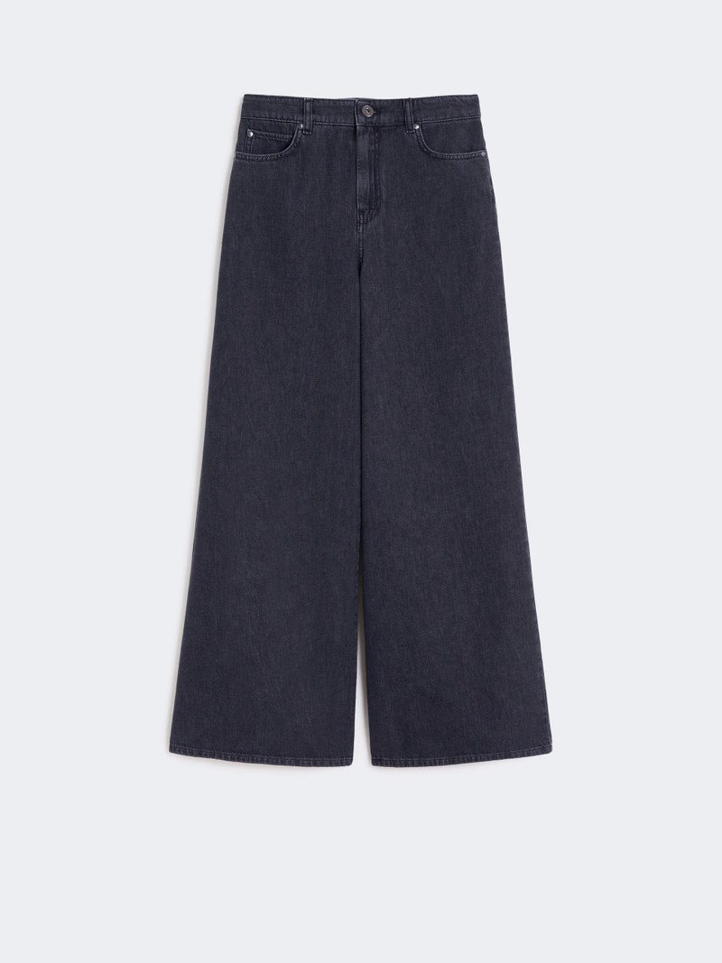 VEGA Soft cotton denim jeans - BLACK 1