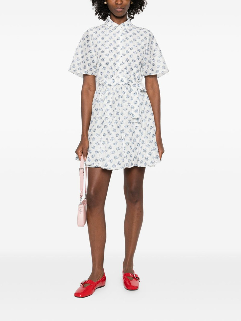 maje small flowers-print mini dress outlook