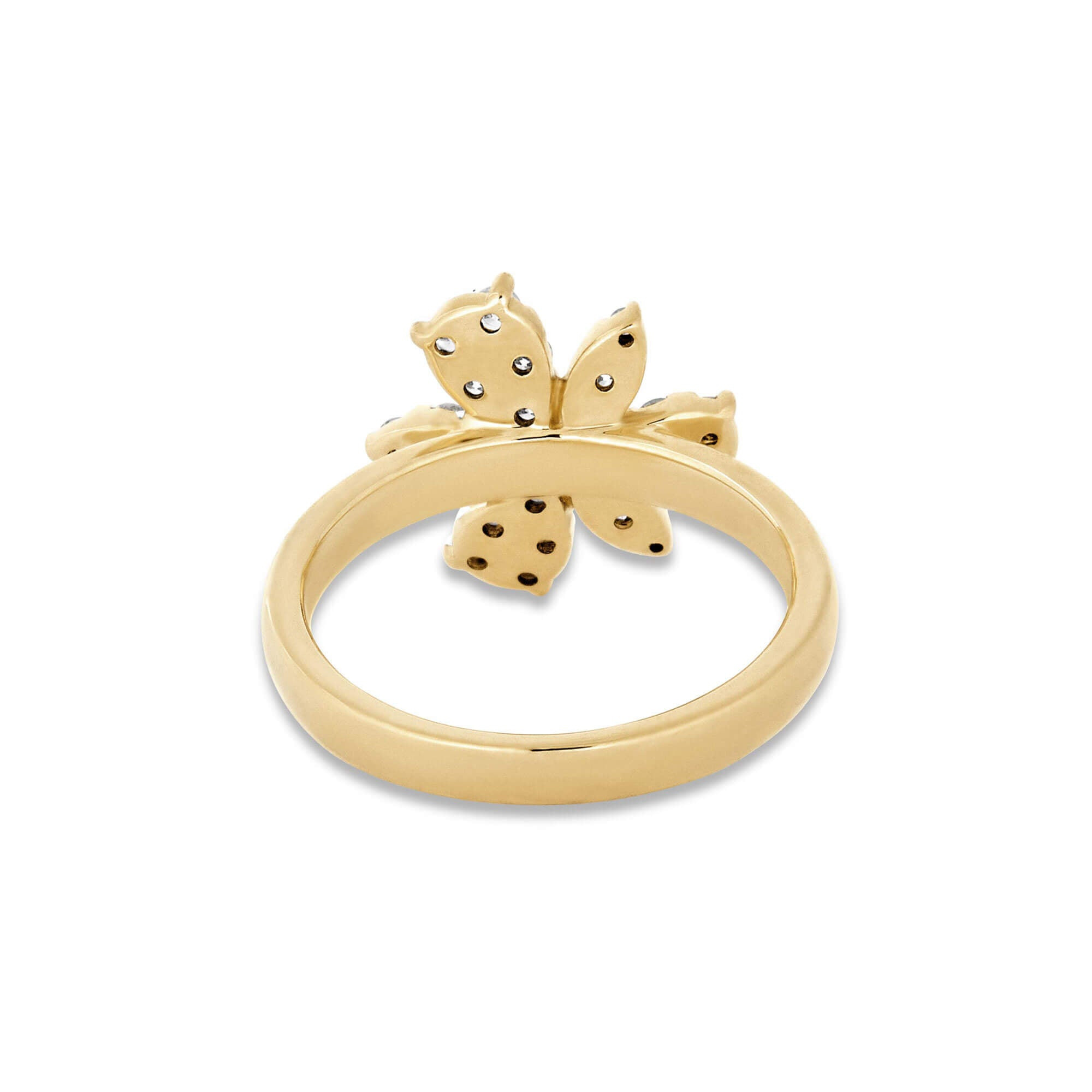 Diamond Magnolia Ring - 4