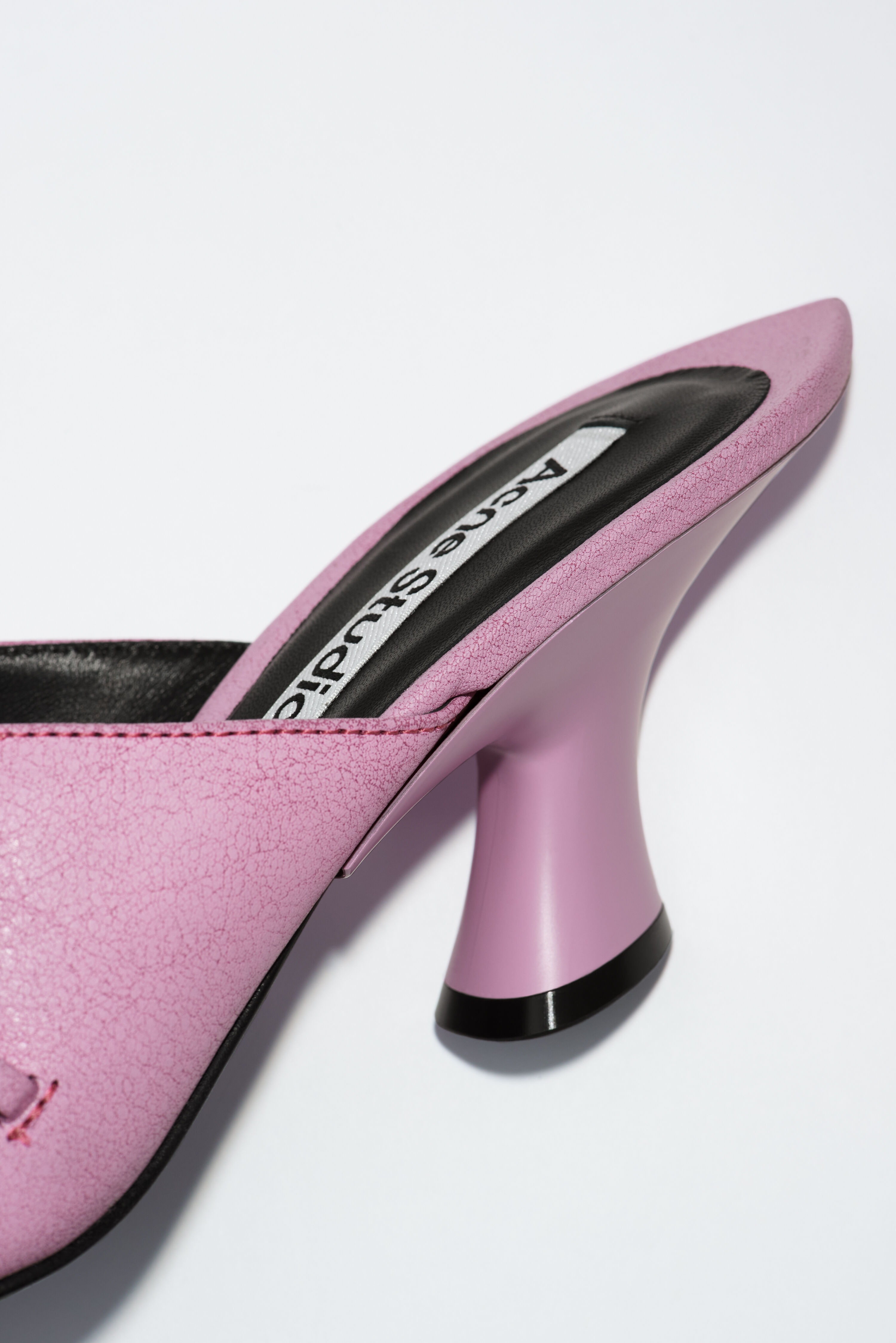 Lace-up heel mules - Pink - 7