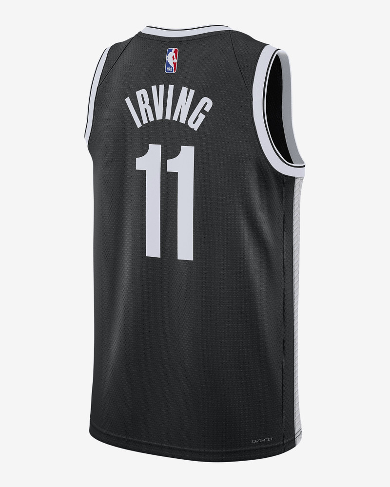 Nike Brooklyn Nets Icon Edition 2022/23 Nike Men's Dri-FIT NBA Swingman Jersey outlook