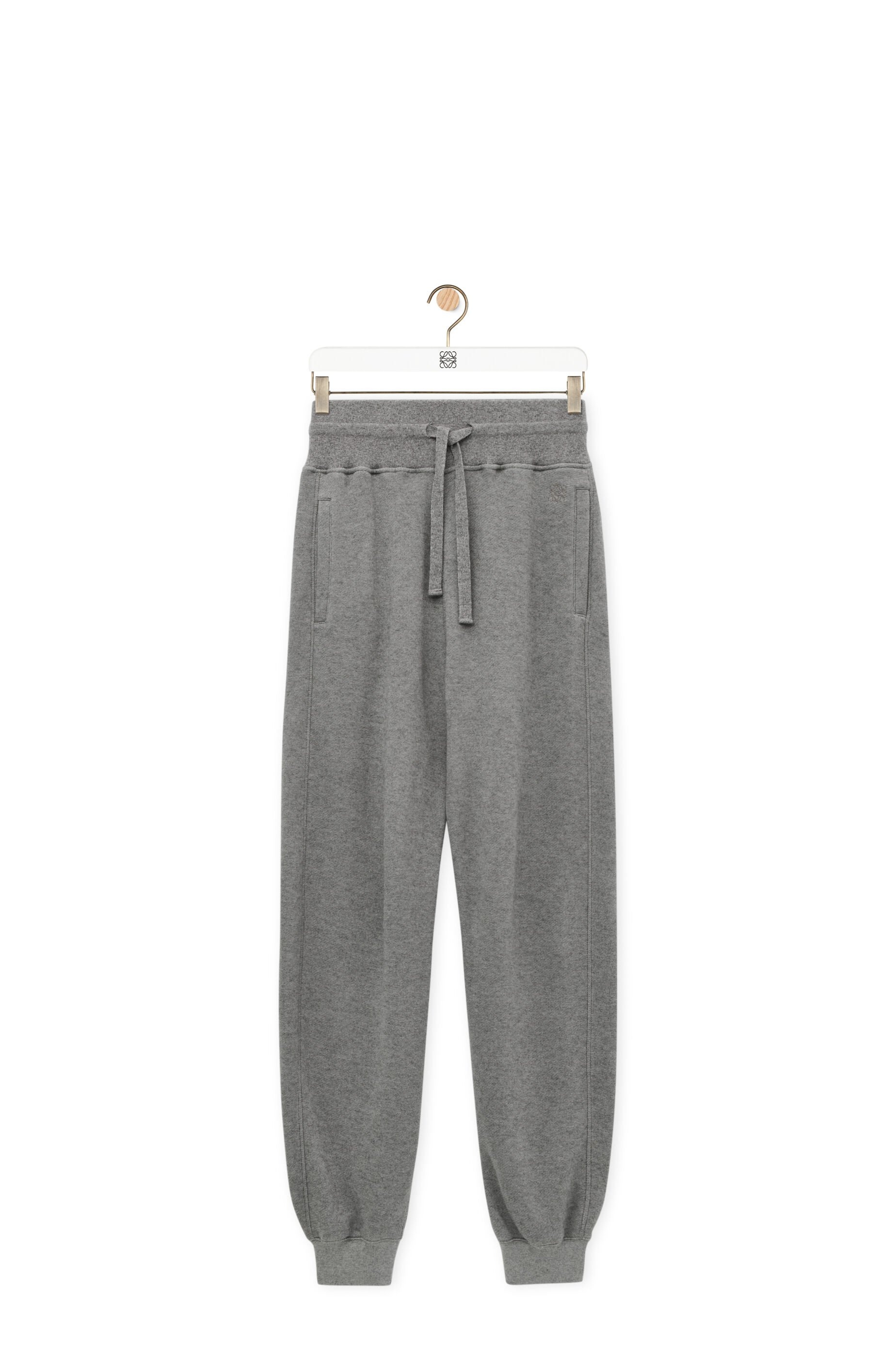 【ロエベ・LOEWE】TROUSER Trousers in wool and cashmere Beige - LOEWE