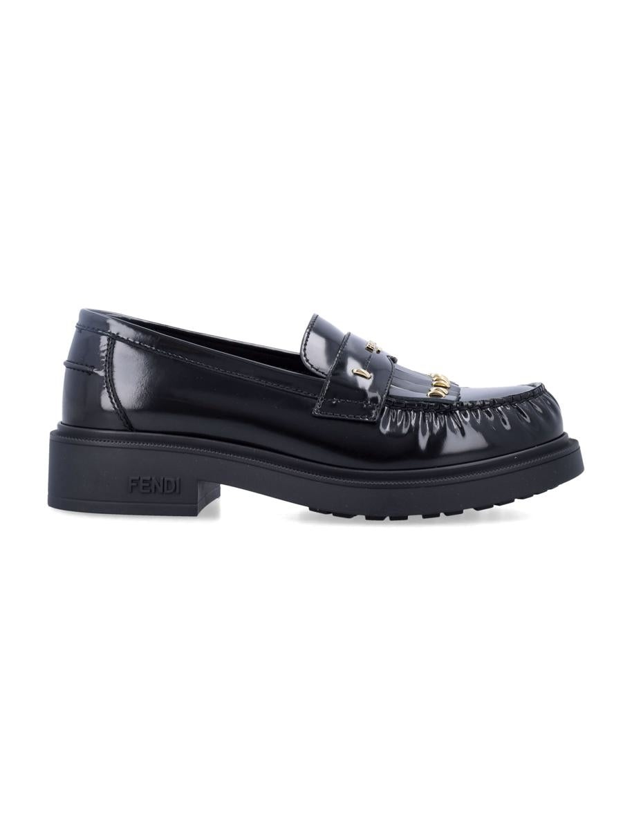 Fendi Leather Loafers - 1