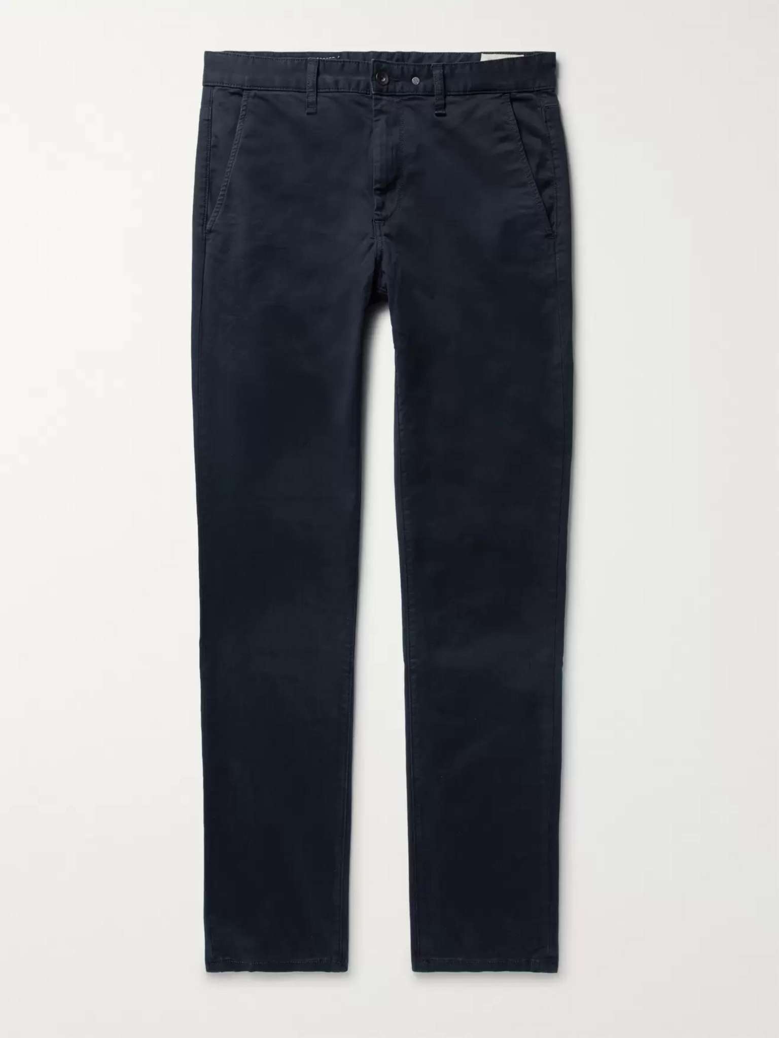 Fit 2 Slim-Fit Garment-Dyed Cotton-Twill Chinos - 1