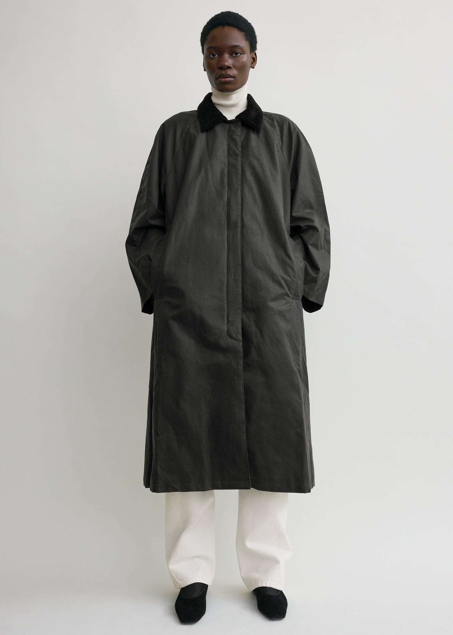 Country coat washed black - 5