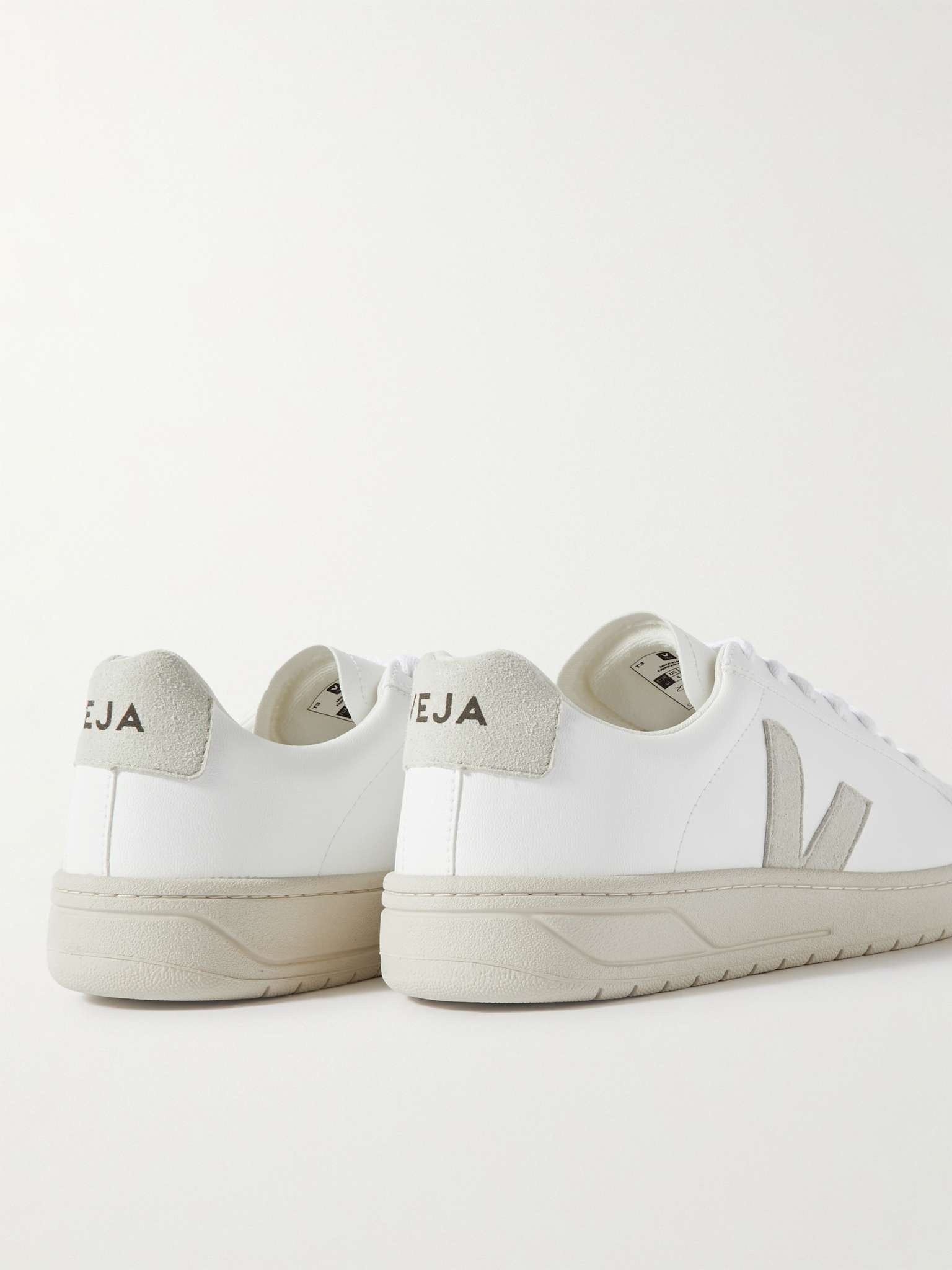 Urca Vegan Suede-Trimmed Faux Leather Sneakers - 5