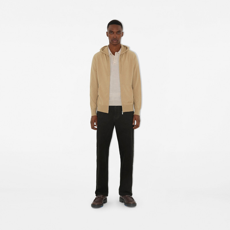 Burberry Cashmere Blend Zip Hoodie outlook