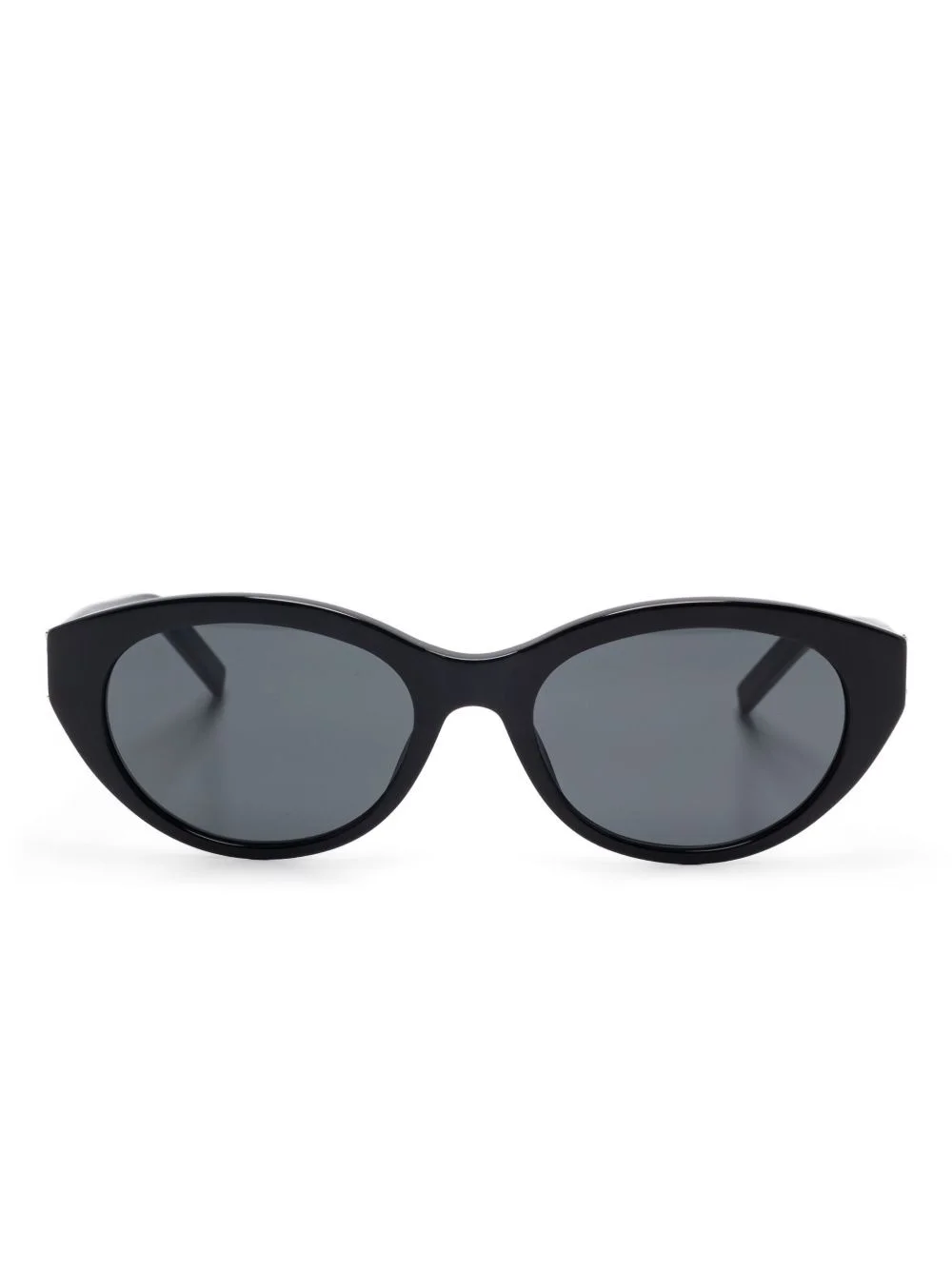 oval-frame sunglasses - 1