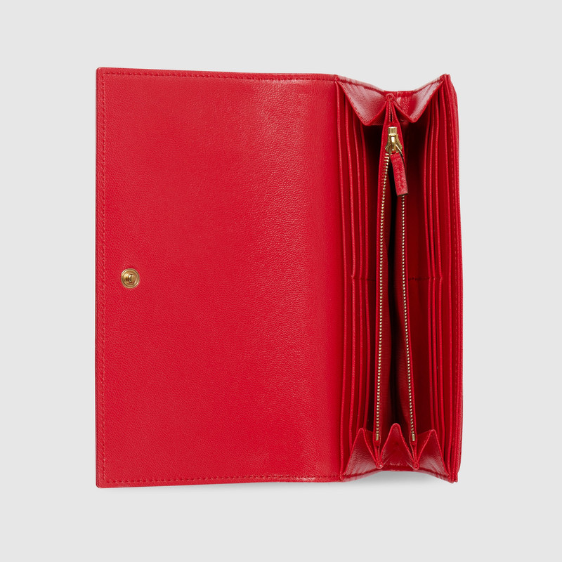 GUCCI GG Marmont continental wallet outlook