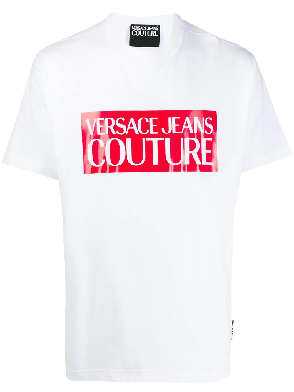 logo-print T-shirt - 1